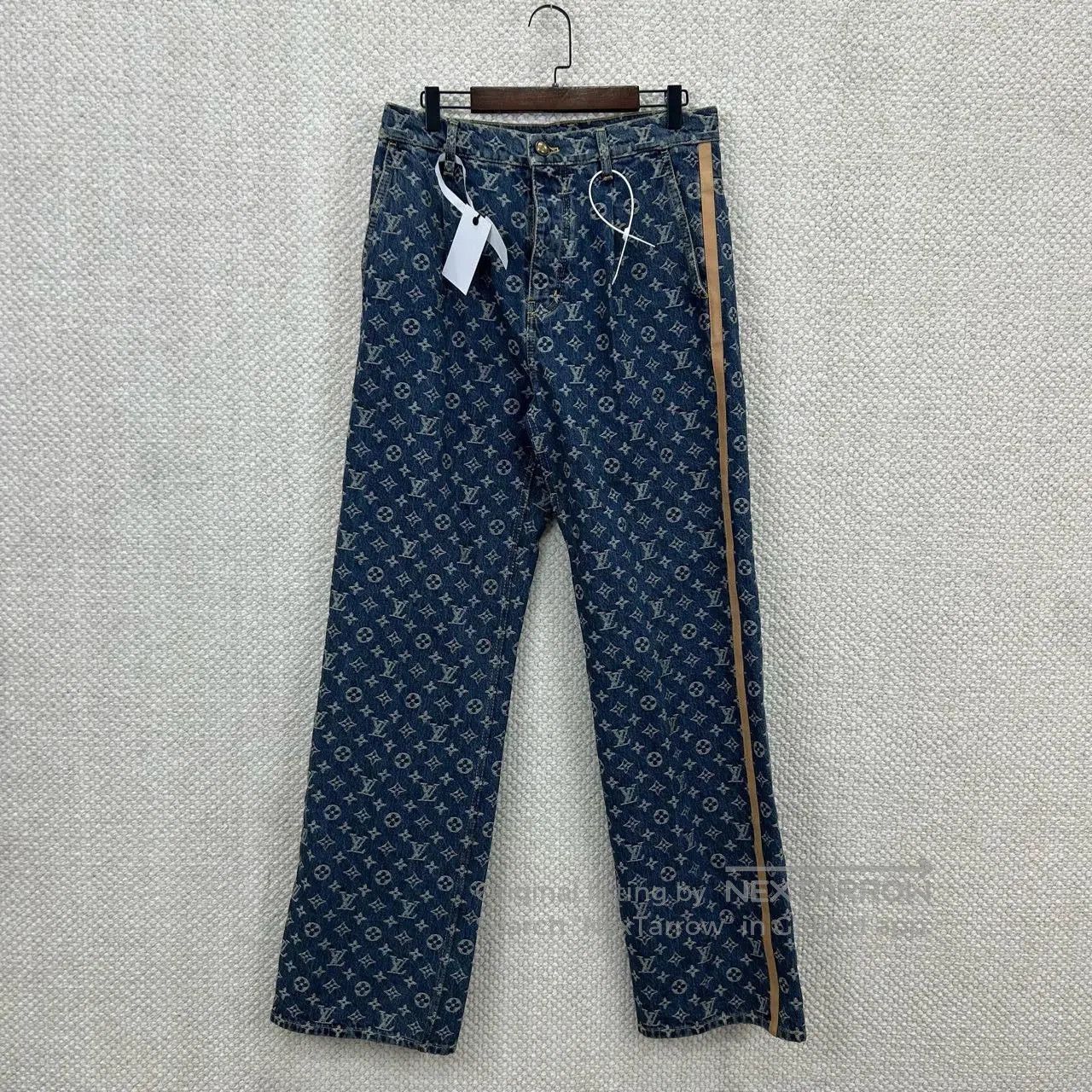Louis Vuitton new lv denim pants classic style. Size US 29 - 1 Thumbnail