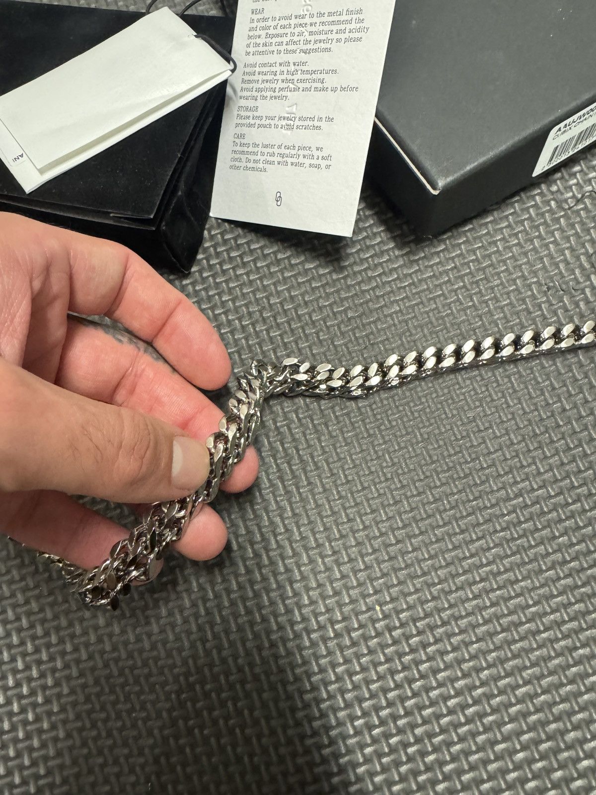 1017 ALYX 9SM Thick chain signature buckle Size ONE SIZE - 3 Thumbnail