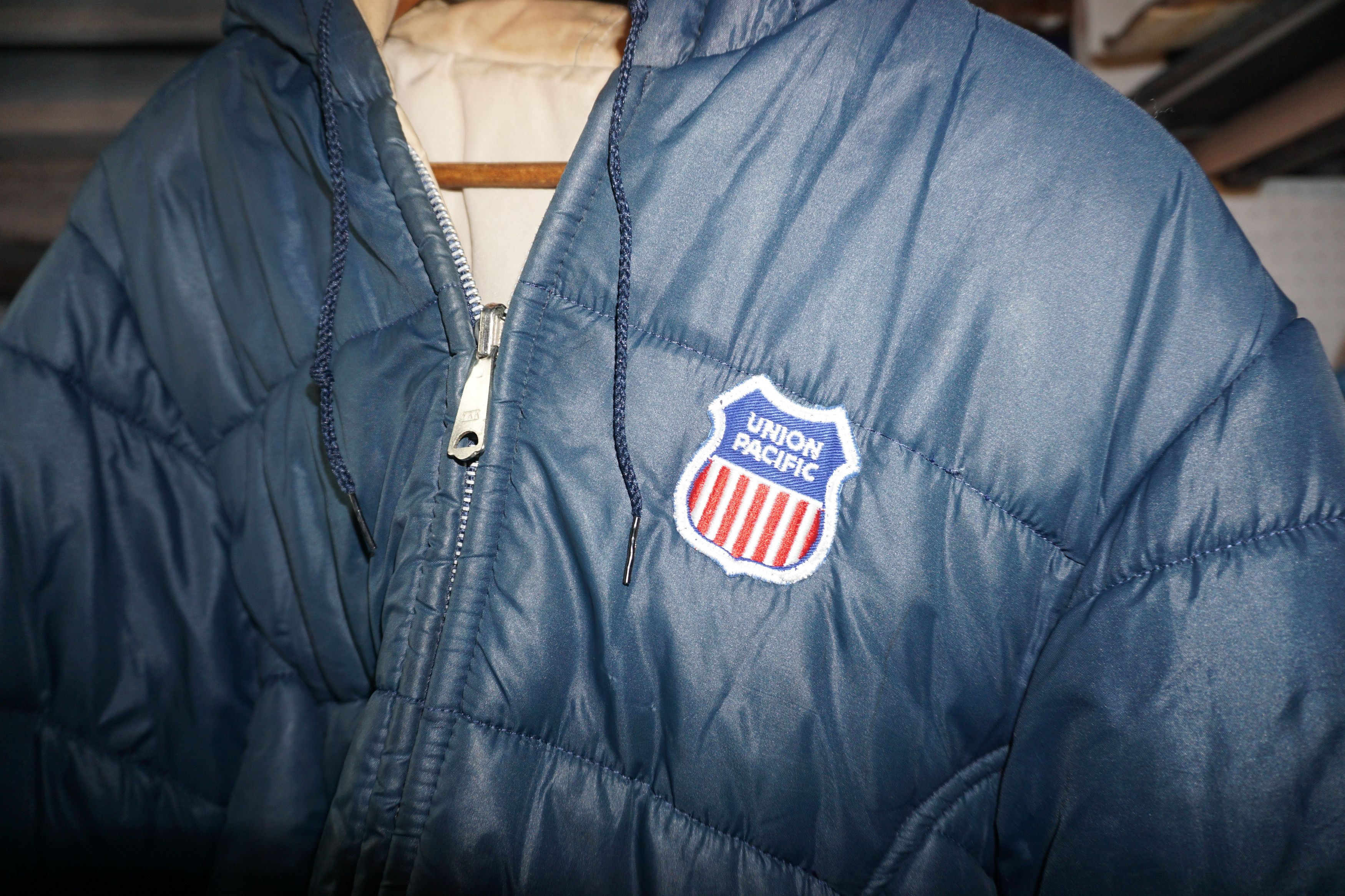 Vintage Vintage Union Pacific Reversible Jacket Size US L / EU 52-54 / 3 - 3 Thumbnail