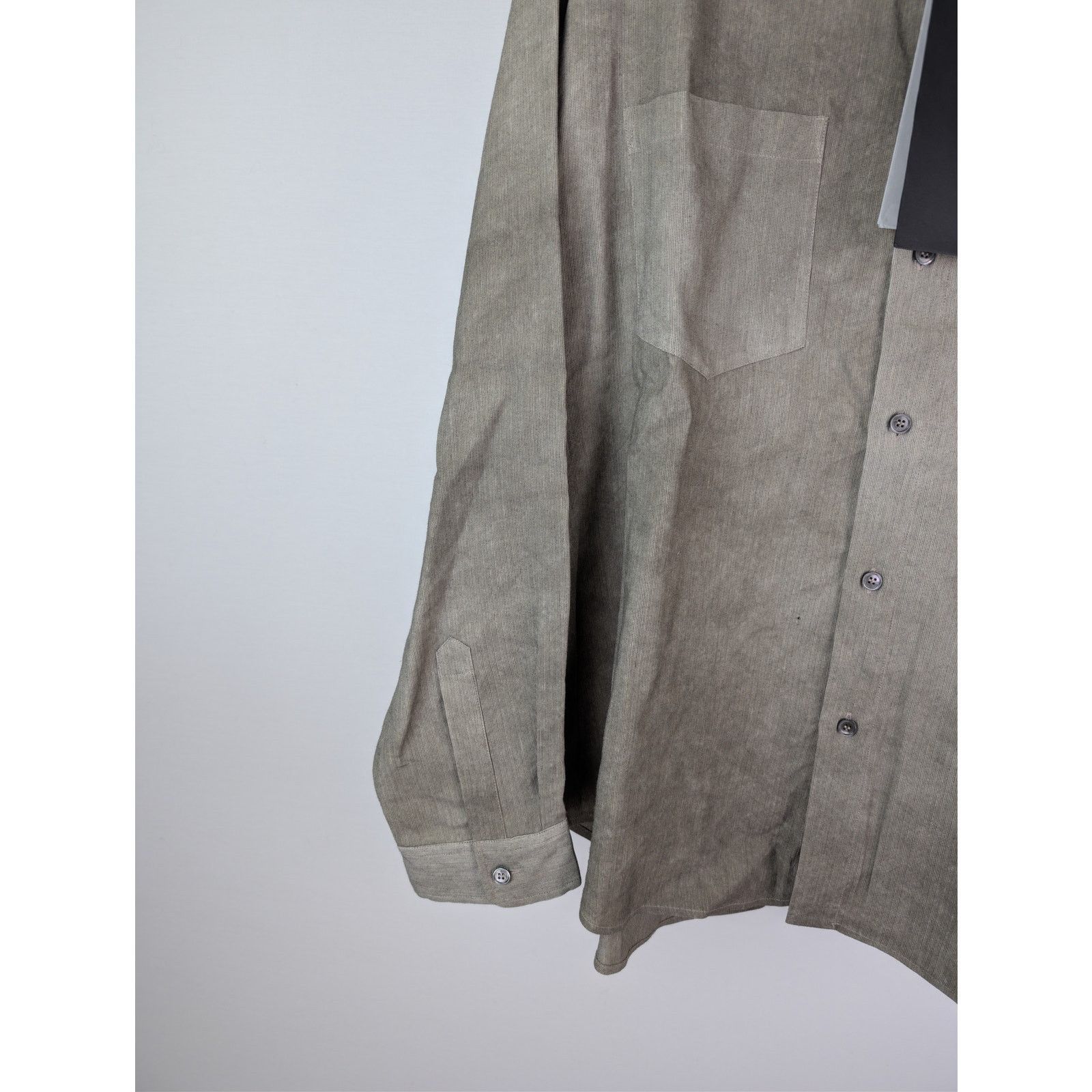 Enfants Riches Deprimes o1rshd1 Artist Button Down Shirt in Neutrals Size US XL / EU 56 / 4 - 5 Thumbnail