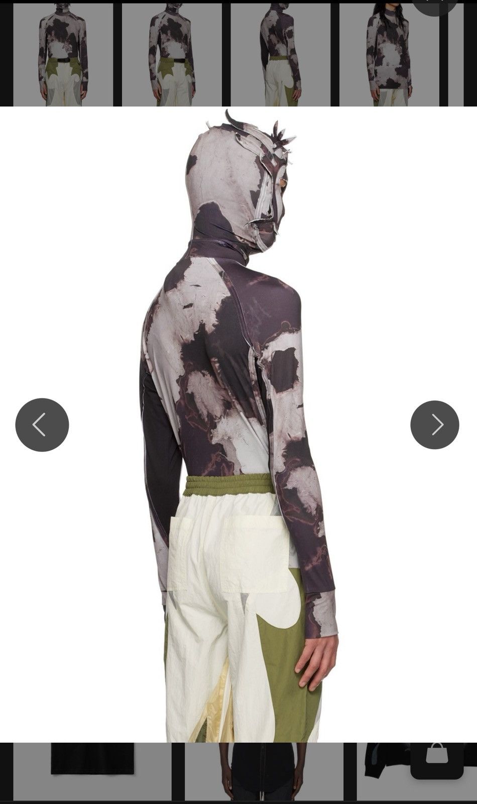 Kusikohc KUSIKOHC Printed Balaclava Long Sleeve Tee Size US L / EU 52-54 / 3 - 10 Thumbnail