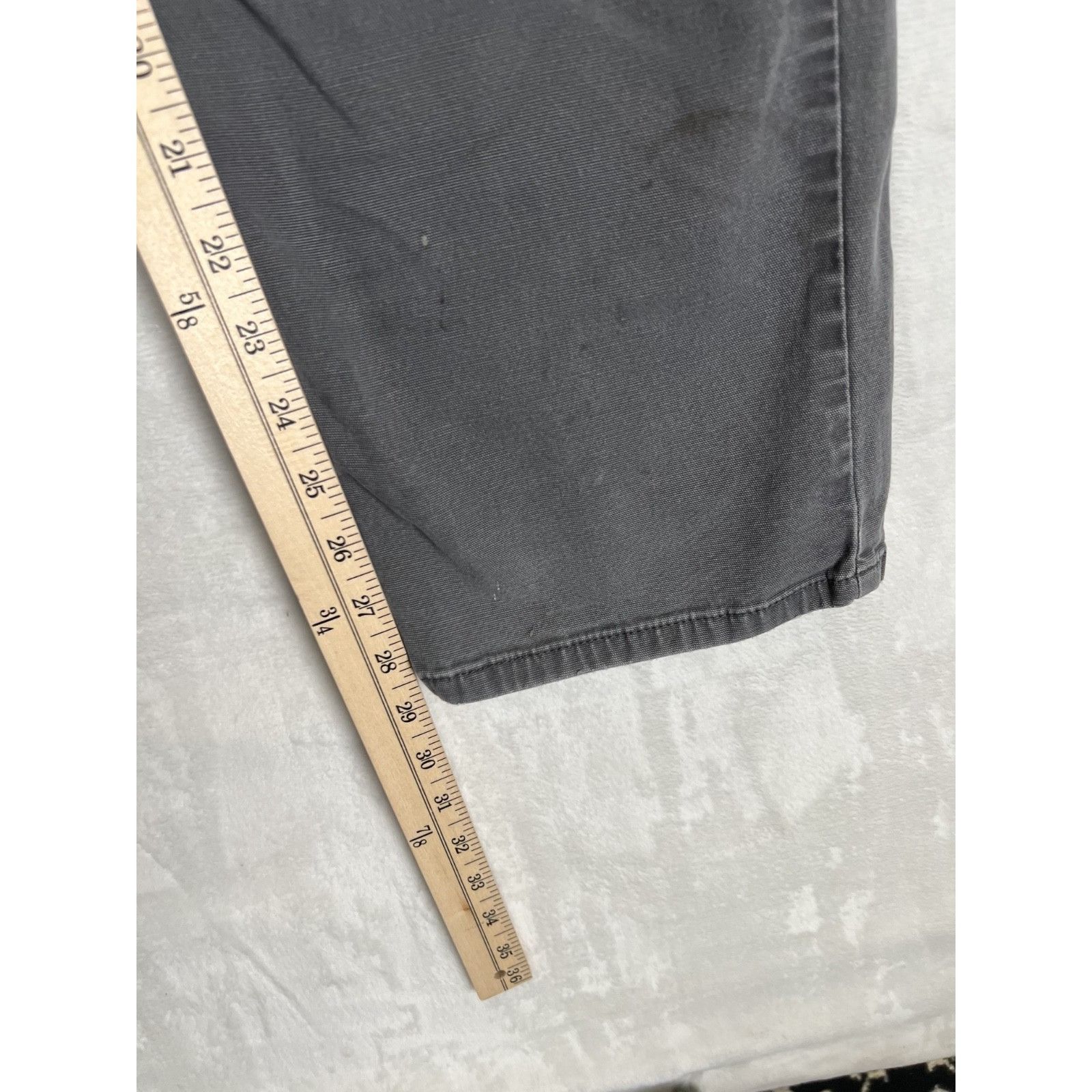 Carhartt Vintage Carhartt Carpenter Pants Gray Size 34x30 Distress Size US 34 / EU 50 - 6 Thumbnail