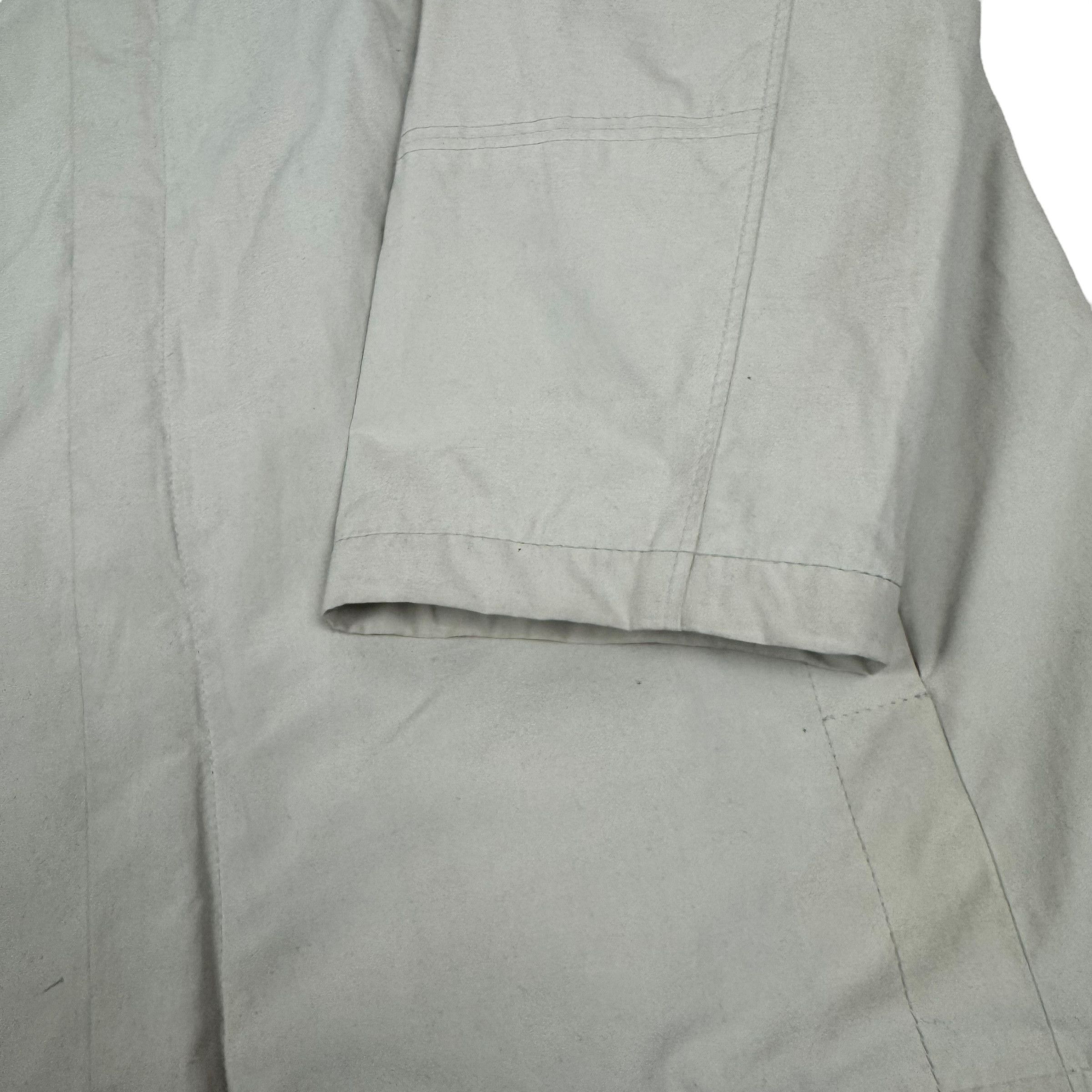 Vintage × Yves Saint Laurent Yves Saint Laurent Men Gray Pocket Long Sleeve Full Zip Coat Size US XL / EU 56 / 4 - 5 Thumbnail