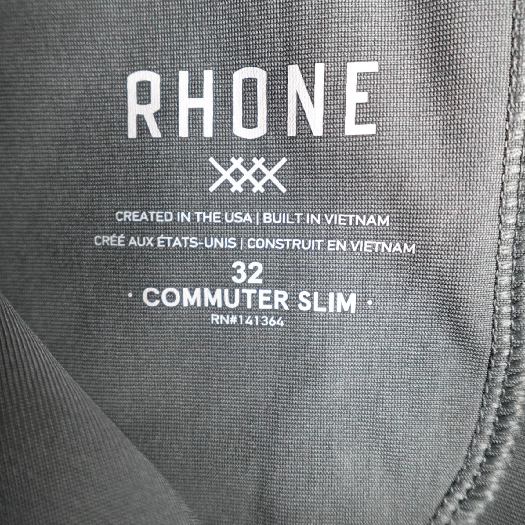 Rhone Rhone Pants Slim Fit 30 x 28 Gray Chino Men Size US 31 - 7 Thumbnail