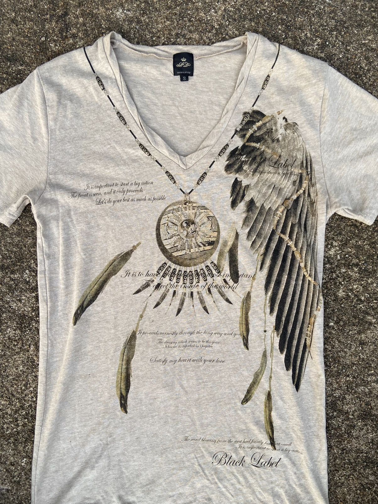semanticdesign SEMANTIC BLACK LABEL ART DESIGN TEE SHIRT Size US S / EU 44-46 / 1 - 2 Thumbnail