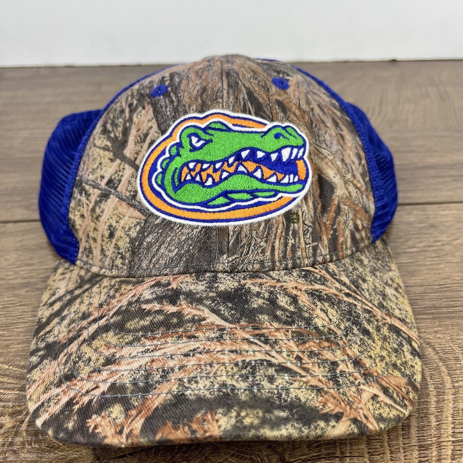 Other Florida Gators Camo Hat Cap Blue Hat Snapback Adjustable Adu Size ONE SIZE - 5 Thumbnail