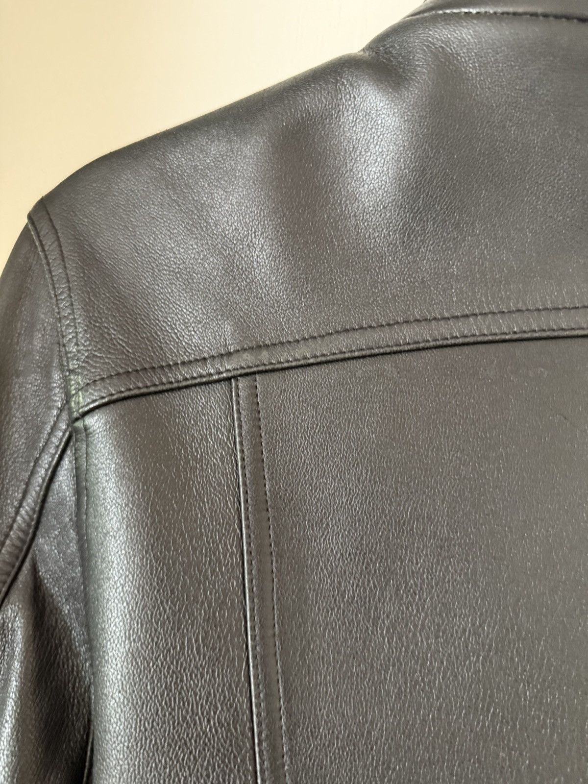 Alexander Wang Alexander Wang Cropped Leather Jacket Size S / US 4 / IT 40 - 9 Thumbnail