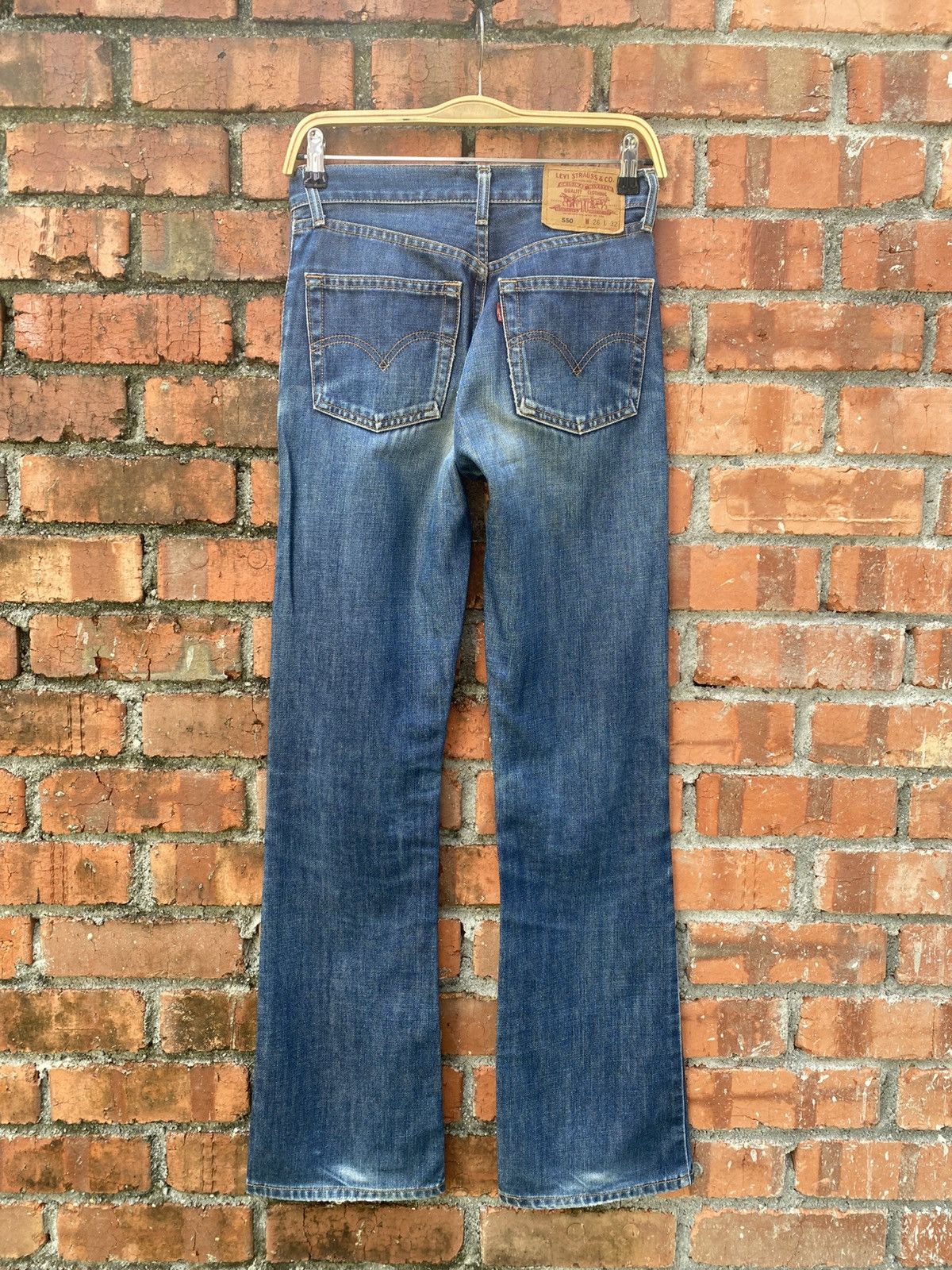 Levi's Vintage Clothing W28x32 Vintage levi's 550 flare bootcut bell bottom Size 28" / US 6 / IT 42 - 2 Thumbnail