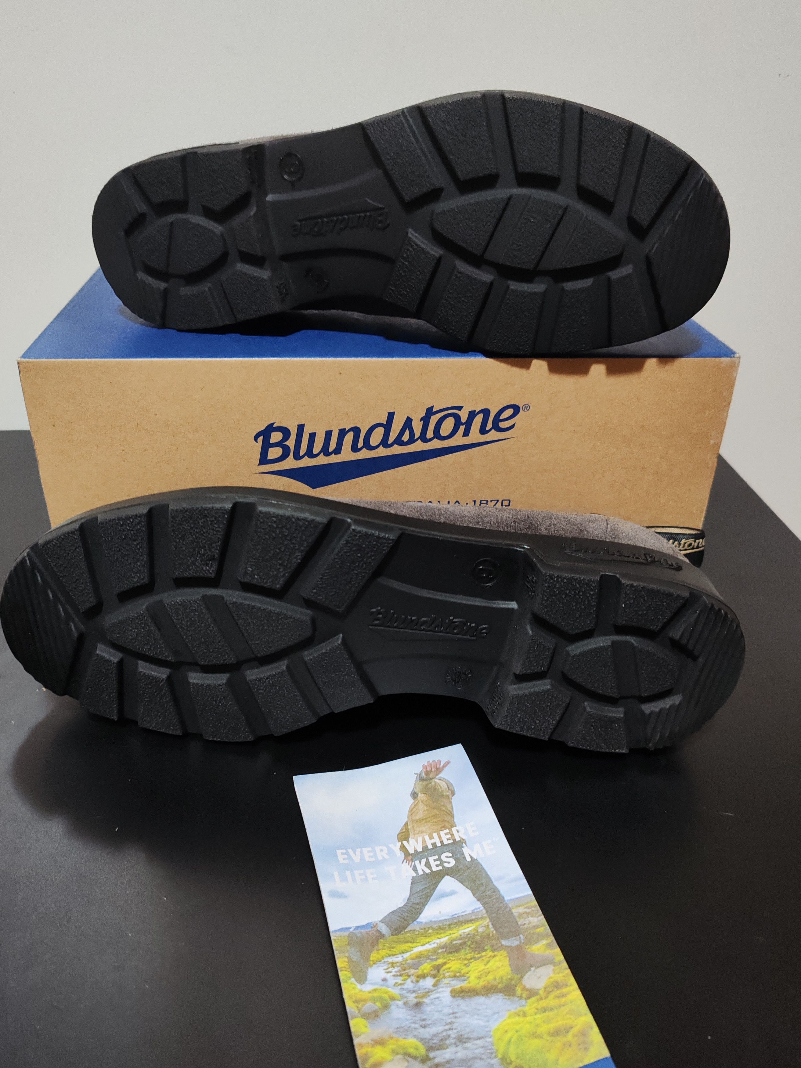 Blundstone Bottines Blundstones Chelsea - Daim Ciré Gris Acier Size US 9.5 / EU 42-43 - 11 Thumbnail