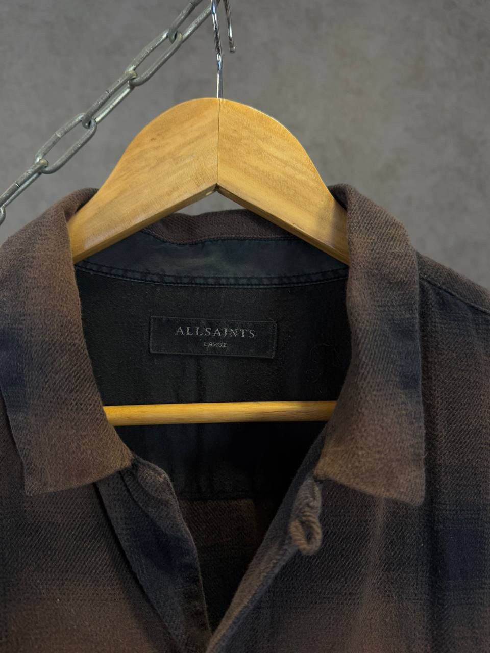 Allsaints Allsaints designer flannel shirt Size US L / EU 52-54 / 3 - 3 Thumbnail