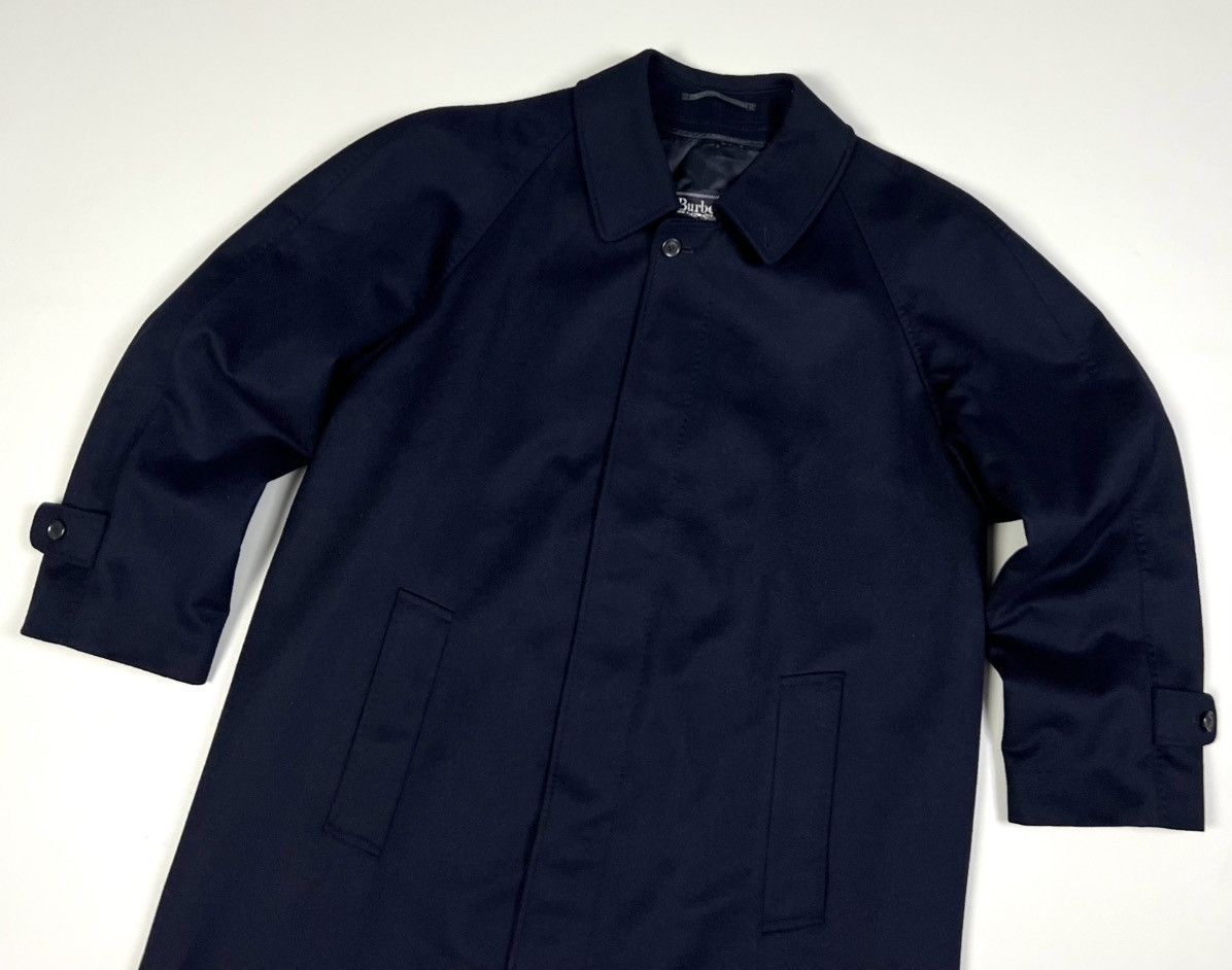 Burberry × Vintage Vintage Auth Men’s BURBERRYS Logo Wool Luxury Coat Jacket Size US M / EU 48-50 / 2 - 6 Thumbnail
