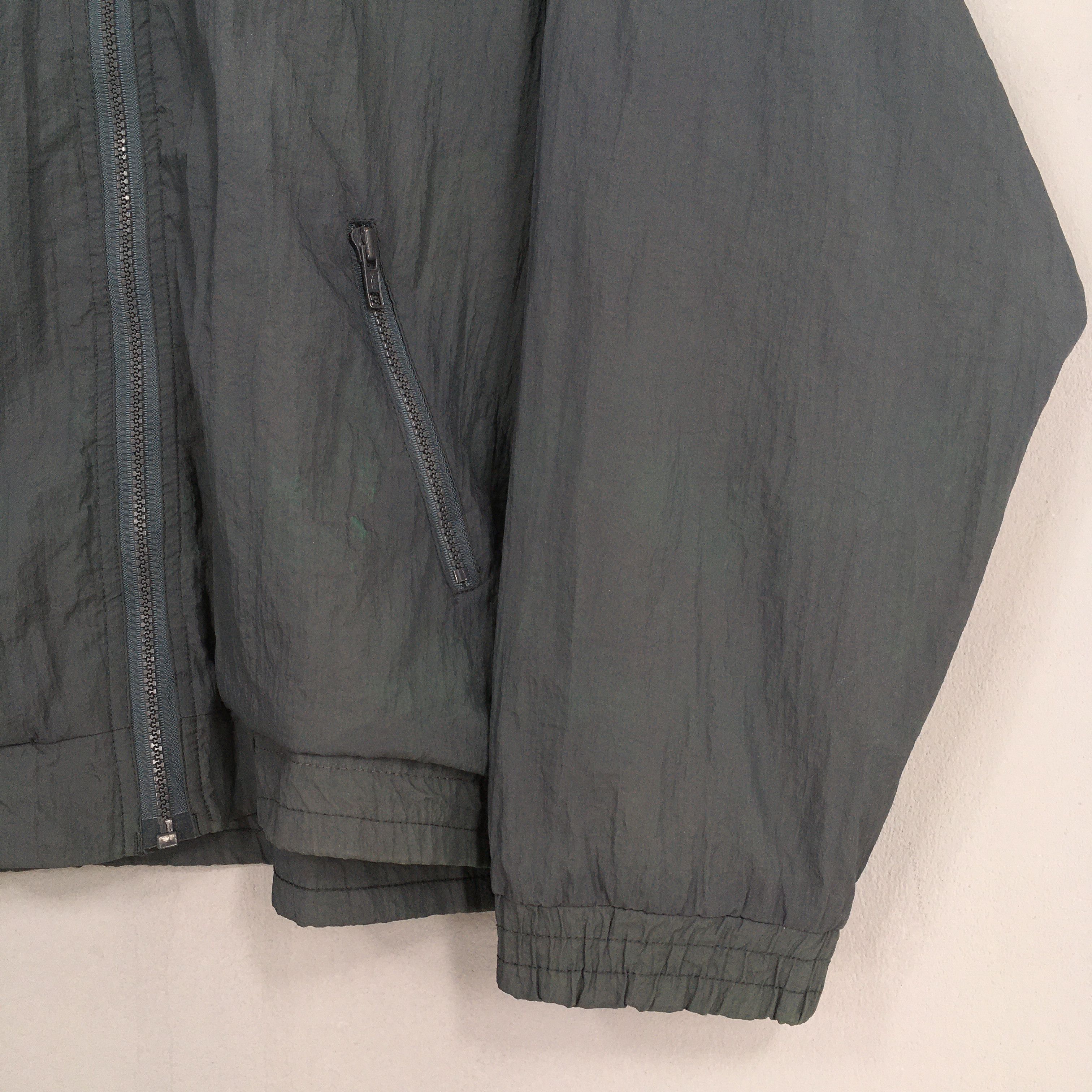 Nike Vintage 90's Nike Swoosh Gray Training Zipper Jacket XXLarge Size US XXL / EU 58 / 5 - 7 Thumbnail