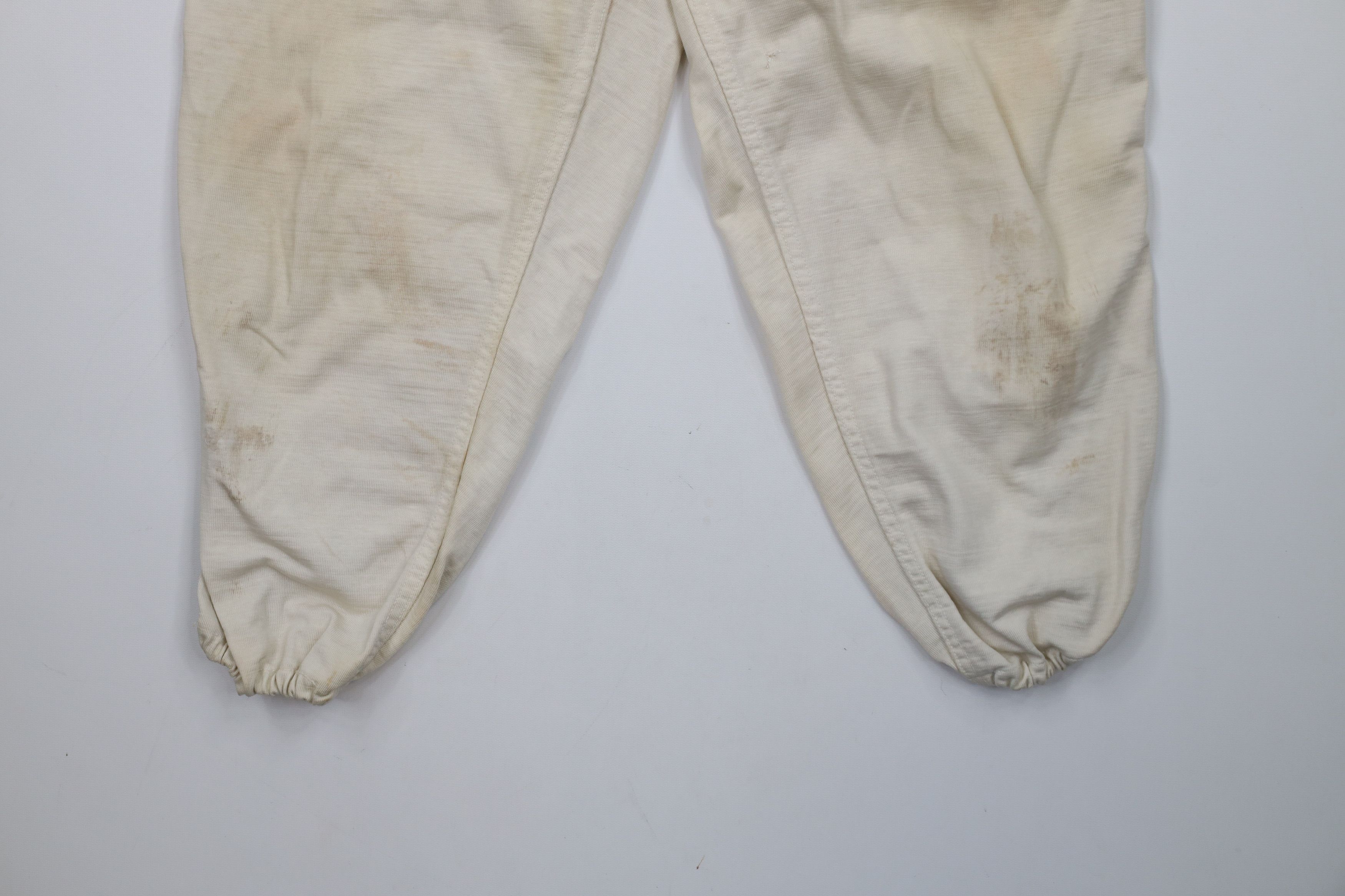Vintage Vintage 40s 50s Baseball Uniform Pants White Green USA Size US 34 / EU 50 - 4 Thumbnail