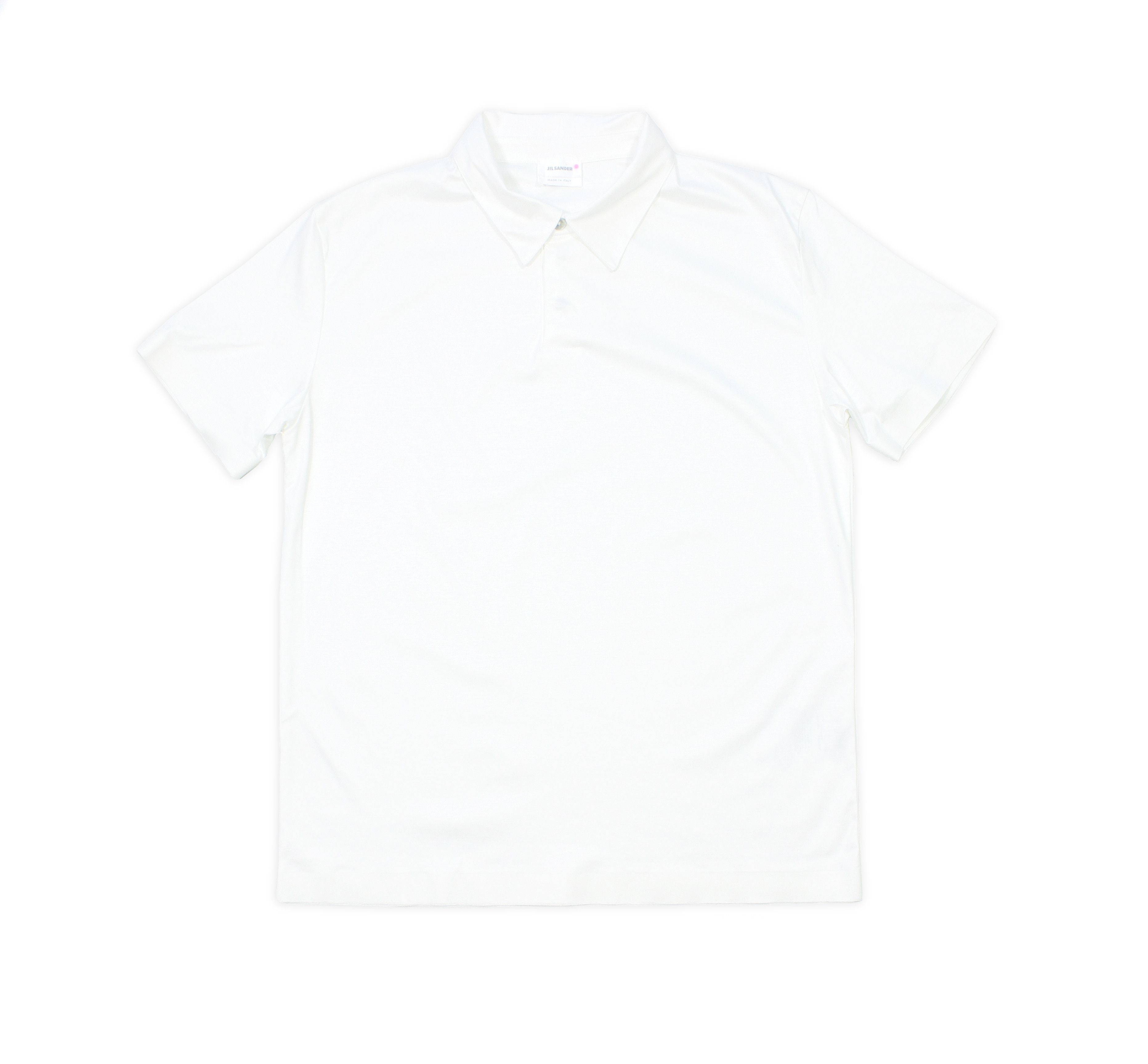 Jil Sander 2015 Ivory Light Polo Size US M / EU 48-50 / 2 - 1 Thumbnail