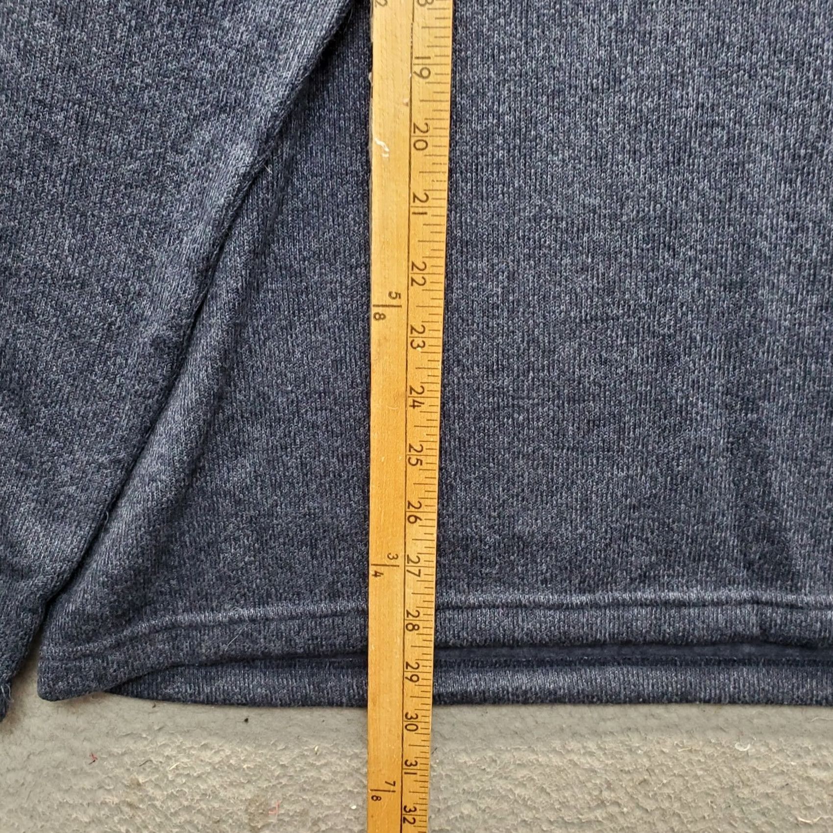 Izod IZOD Mens Pullover Sweater 2XL Blue Knit Embroidered Logo Quarter Zip Size US XXL / EU 58 / 5 - 4 Thumbnail