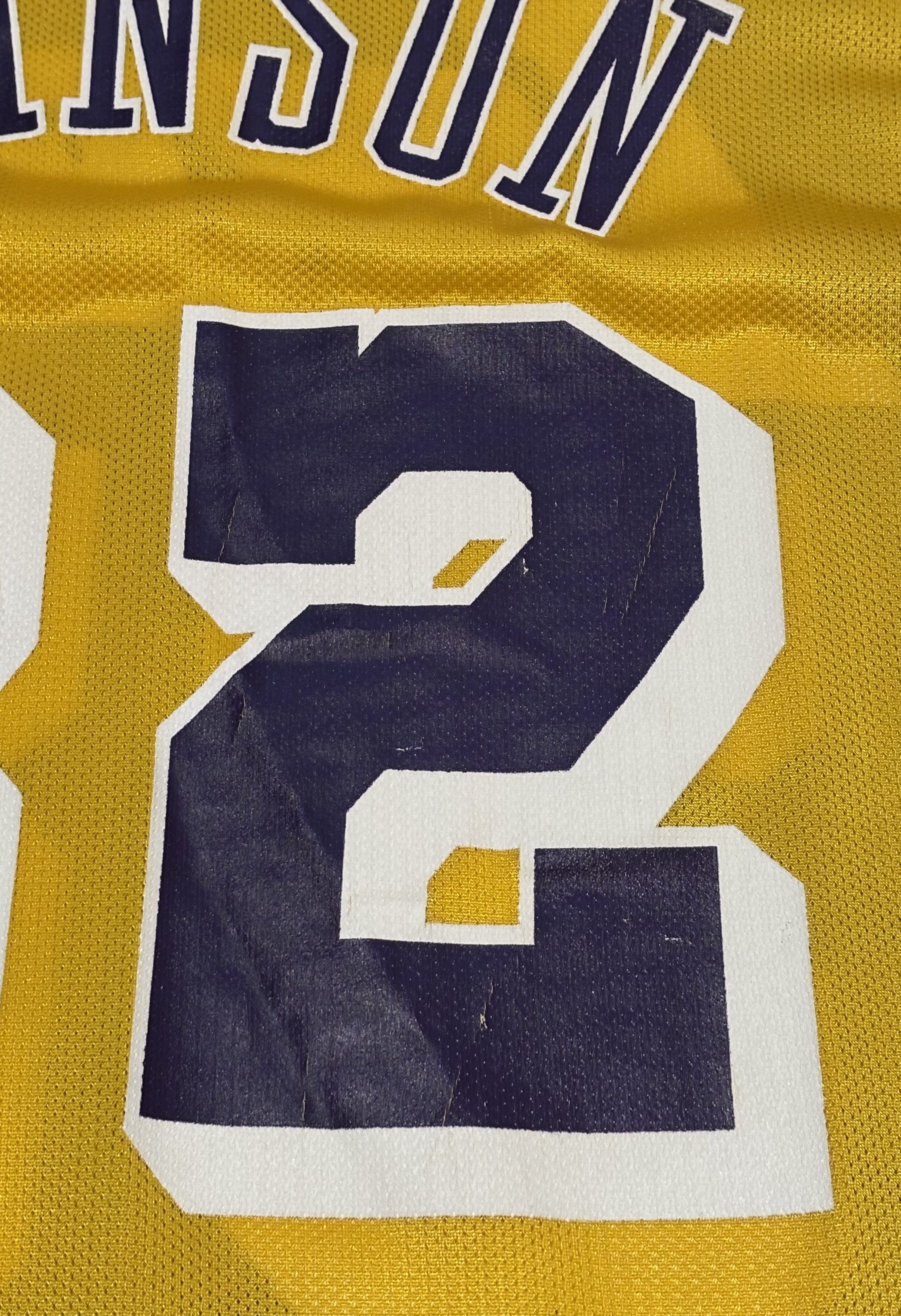 Champion Los Angeles Lakers 90s Johnson #32 Champion Basketball Size US XL / EU 56 / 4 - 18 Thumbnail