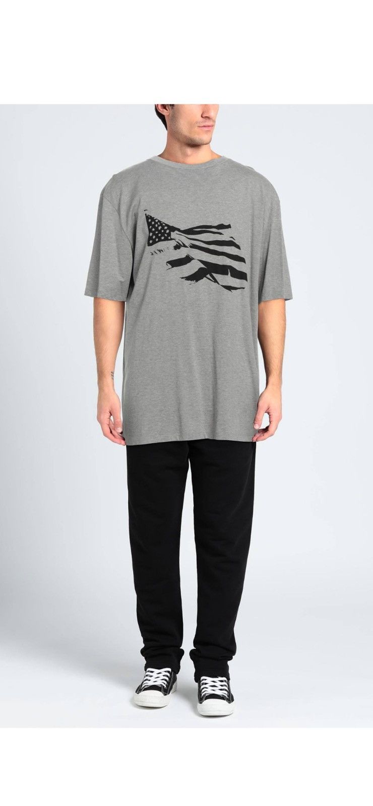 Celine Celine mens oversized flag t shirt. M. $790 Size US L / EU 52-54 / 3 - 1 Thumbnail