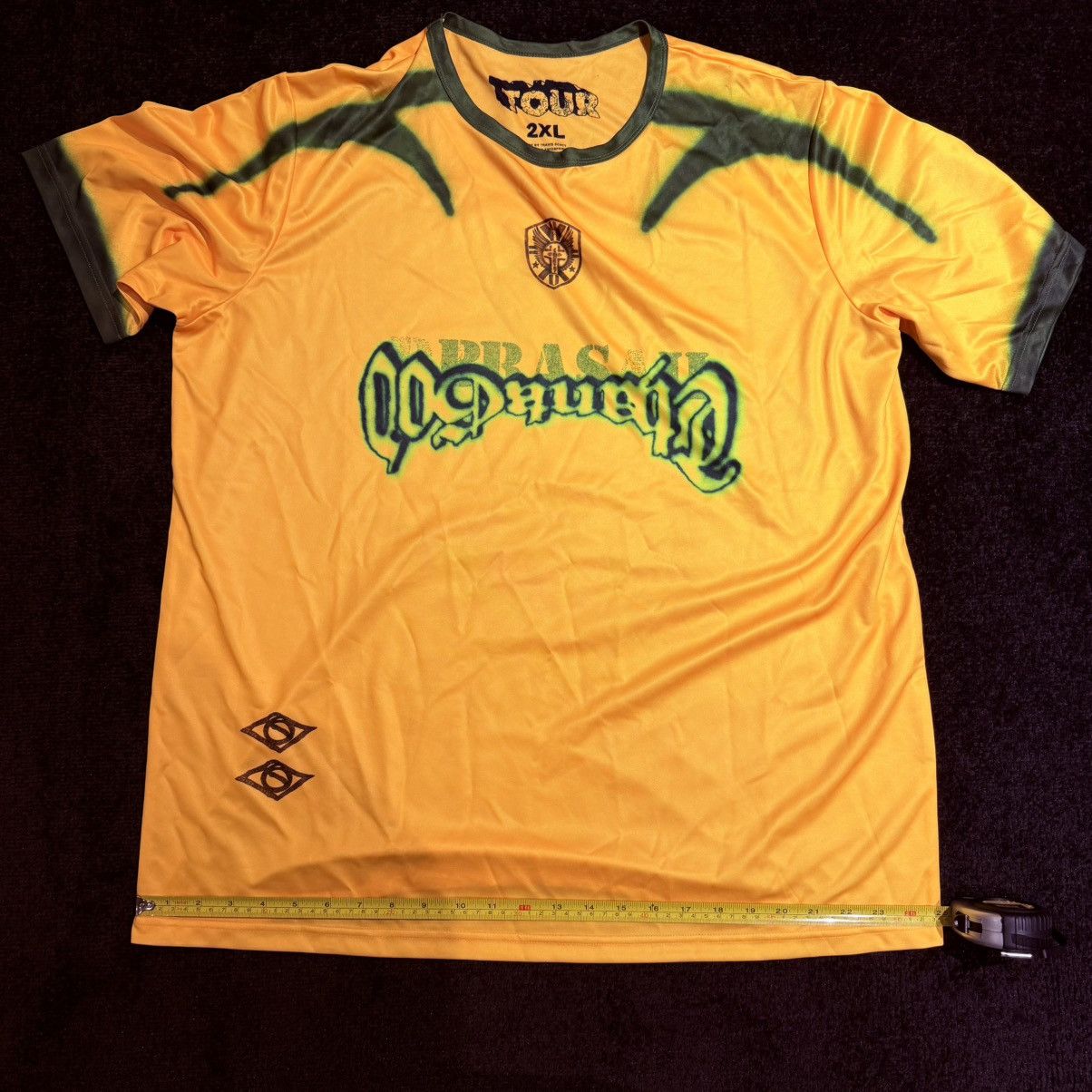 Travis Scott Travis Scott brazil utopia tour jersey Size US XXL / EU 58 / 5 - 6 Thumbnail