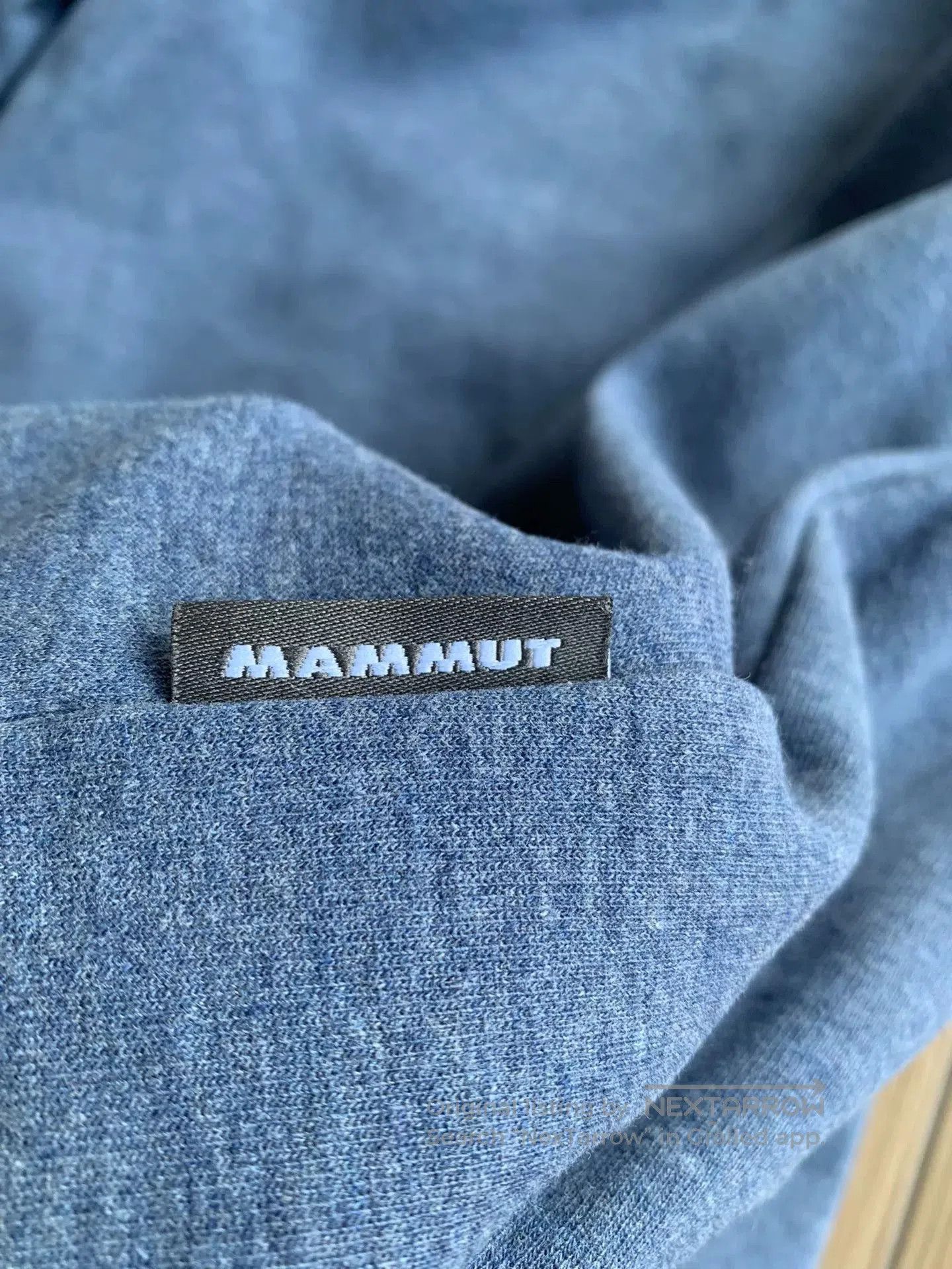 Mammut mammut logo men's hoodie in blue. Size US XXL / EU 58 / 5 - 3 Thumbnail