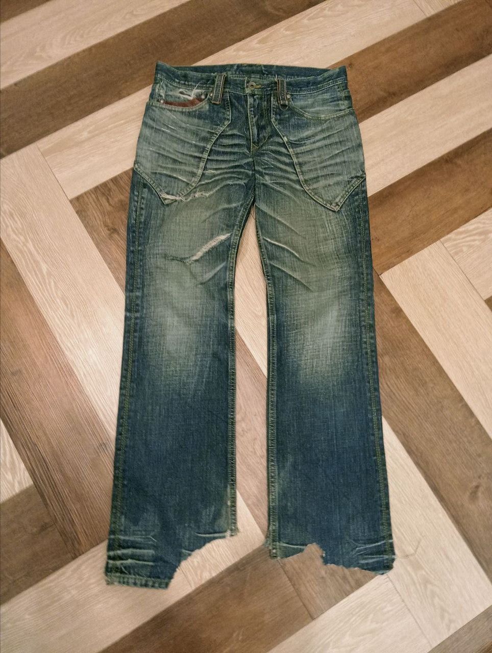 Nicole Club VINTAGE NICOLE CLUB JAPAN DISTRESSED JEANS Size US 33 - 1 Thumbnail
