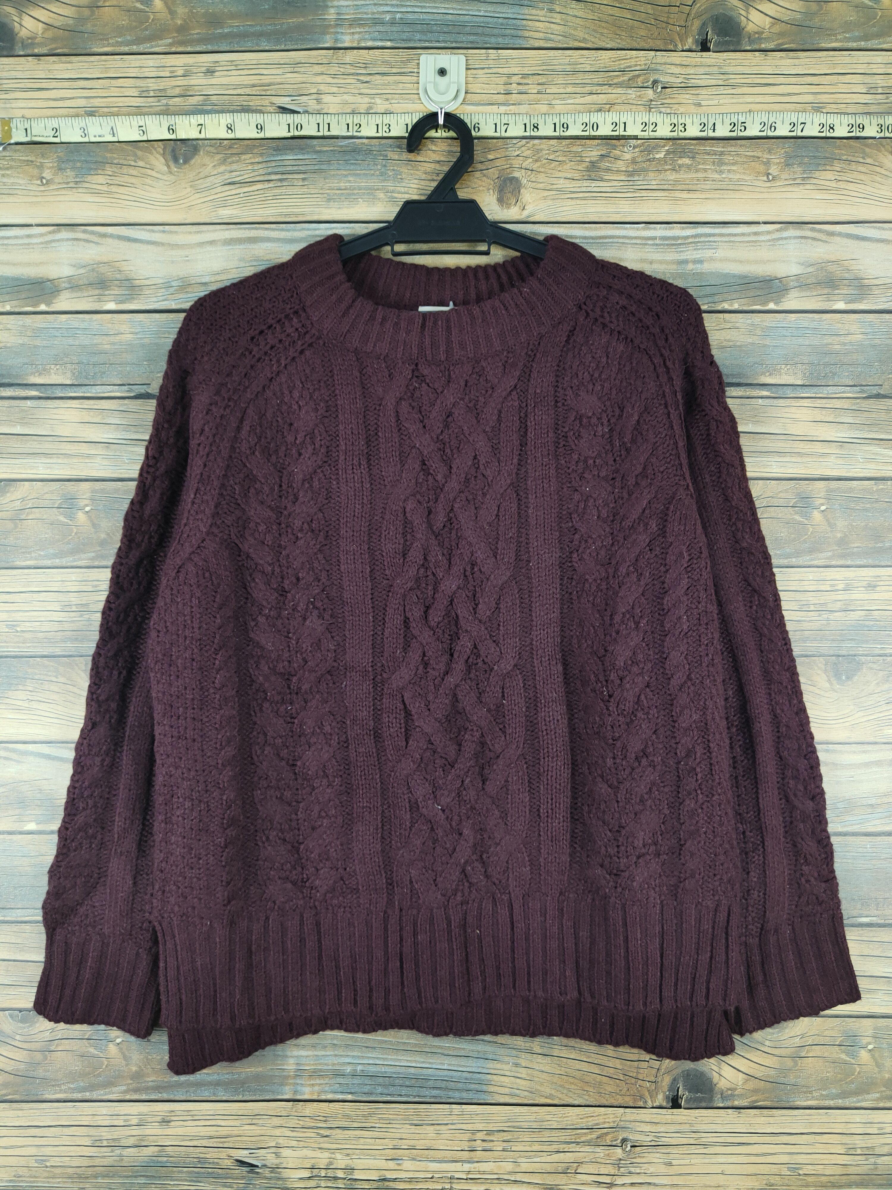 GU GU Brown Knitwear Sweatshirts #W2042 Size US M / EU 48-50 / 2 - 1 Thumbnail