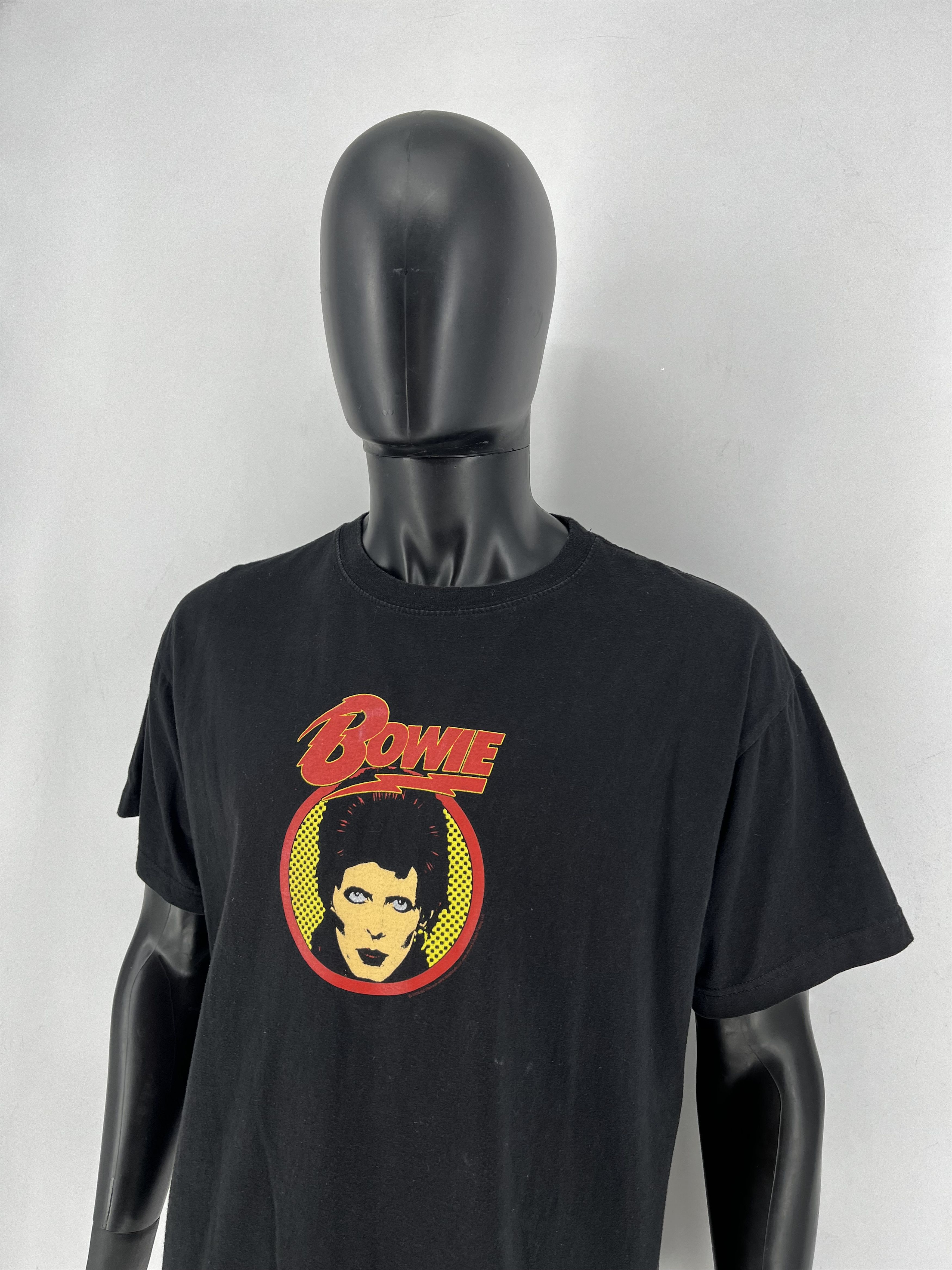 Other Men’s Vintage T-Shirt Bowie 2003 Size L Rock Band Black Size US L / EU 52-54 / 3 - 4 Thumbnail