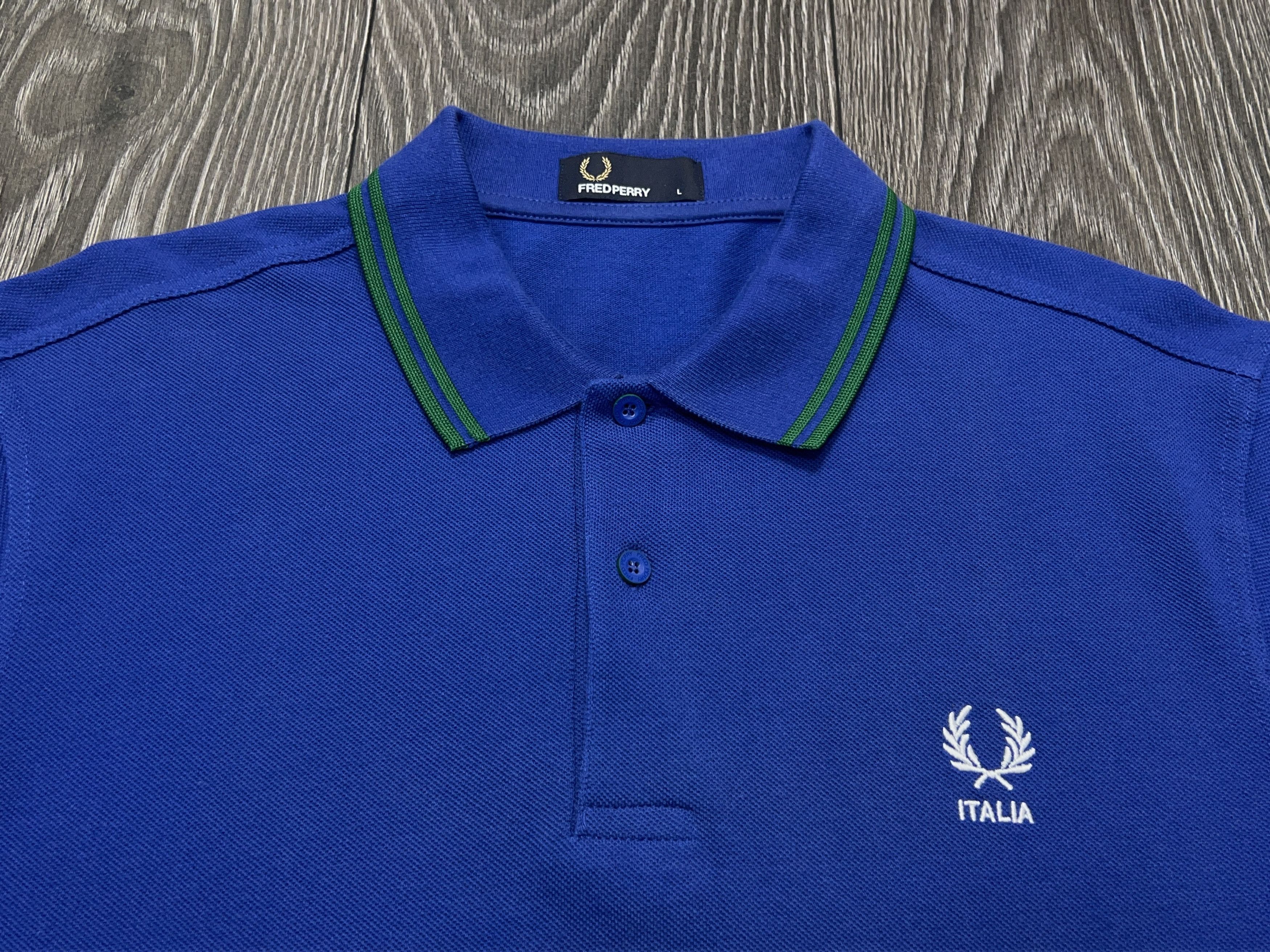 Fred Perry Italy Embroidery Logo Classic Polo Cotton T Shirt Tee Size L Size US L / EU 52-54 / 3 - 3 Thumbnail