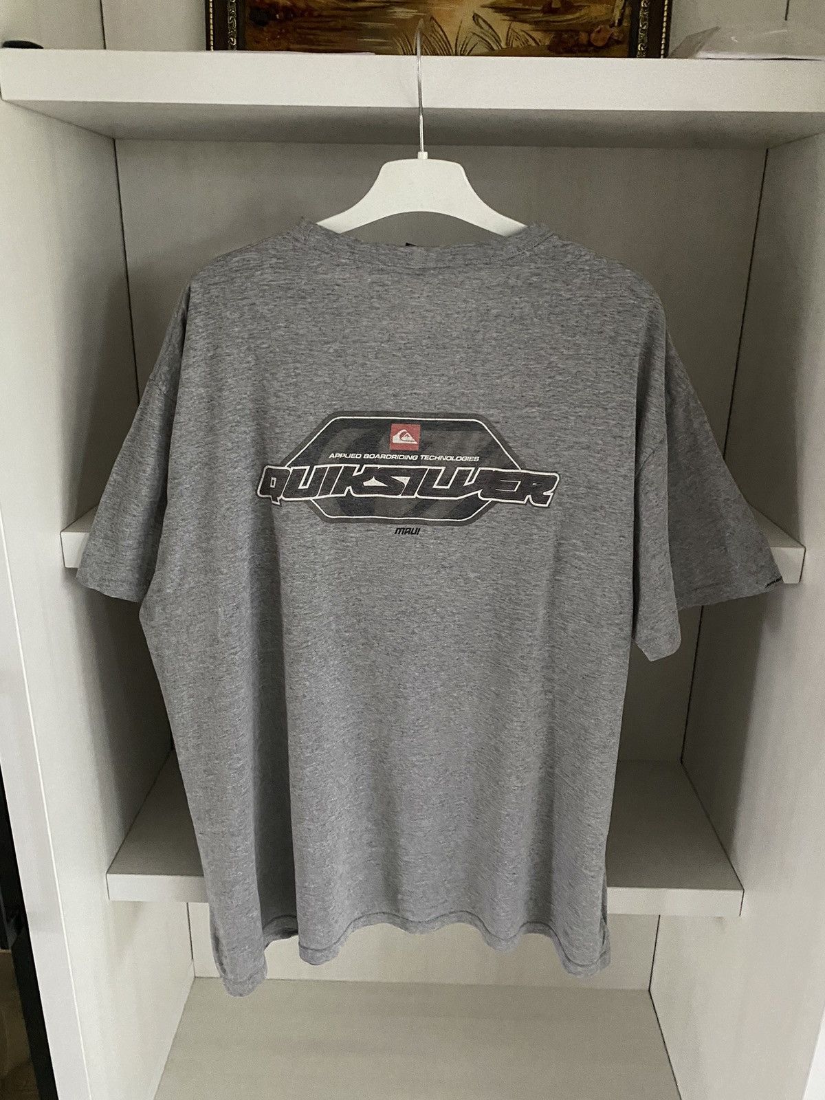 Quiksilver 00s Quiksilver t-shirt surf merch big logo y2k Size US L / EU 52-54 / 3 - 5 Thumbnail