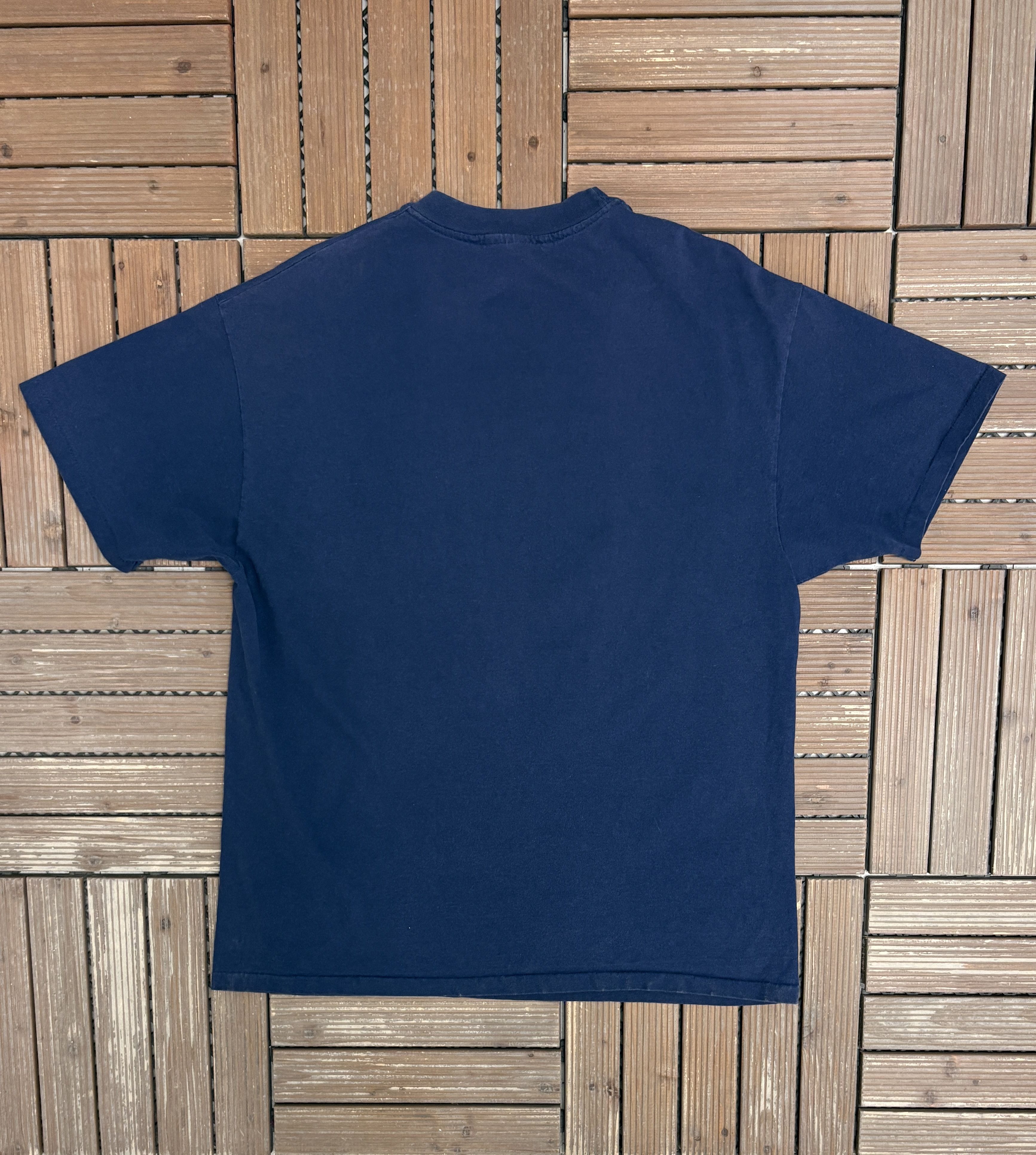 Vintage New York Yankees Vintage Blue T-Shirt Tee Size US XL / EU 56 / 4 - 5 Thumbnail