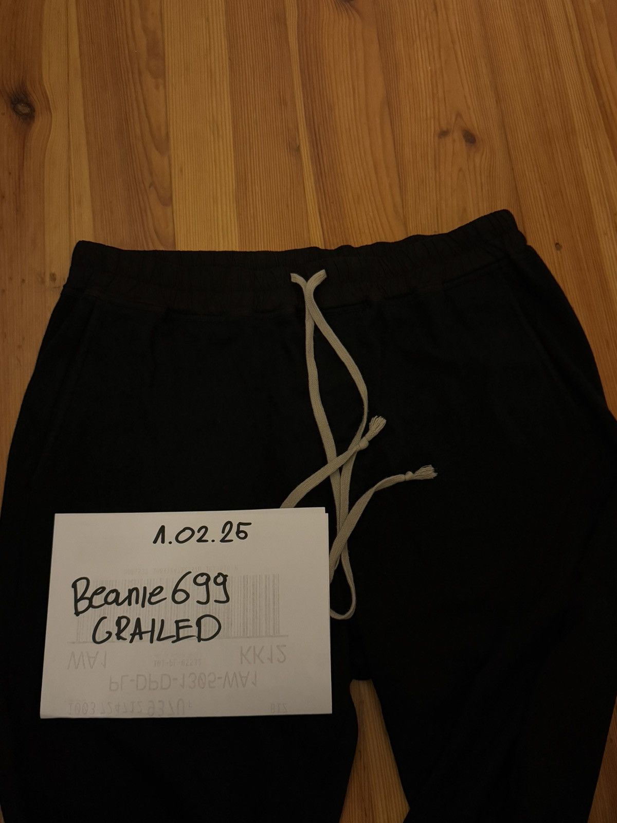 Rick Owens × Rick Owens Drkshdw Rick owens sweatpants Black Size US 32 / EU 48 - 6 Thumbnail