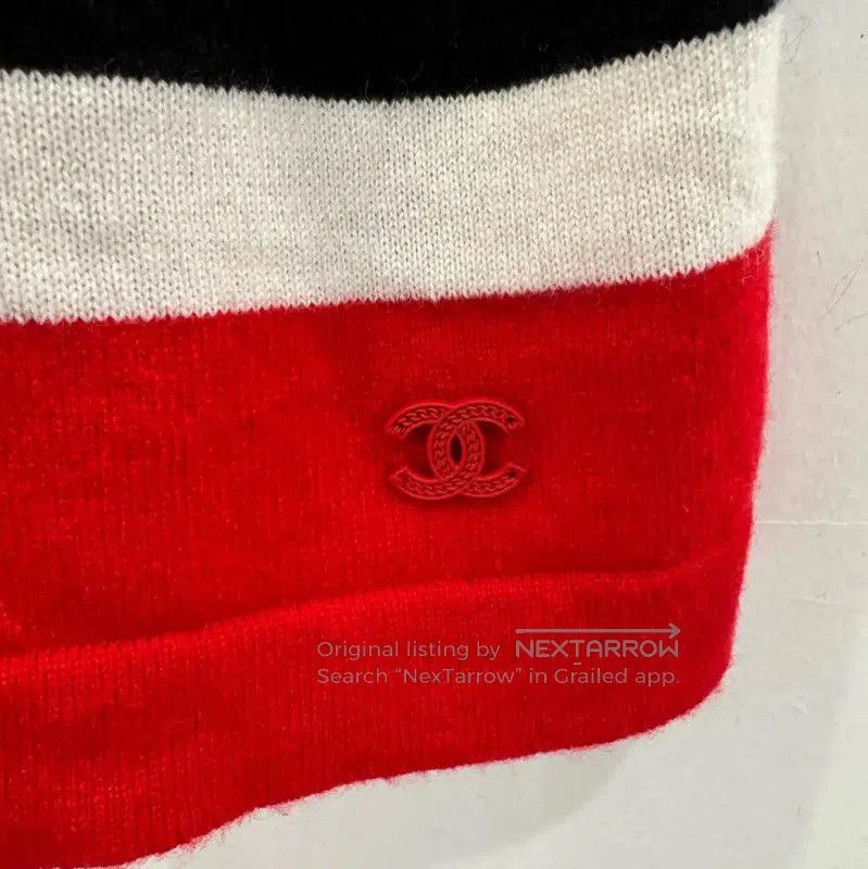 Chanel Chanel Red Cotton T-shirt for Women . Size M / US 6-8 / IT 42-44 - 5 Thumbnail