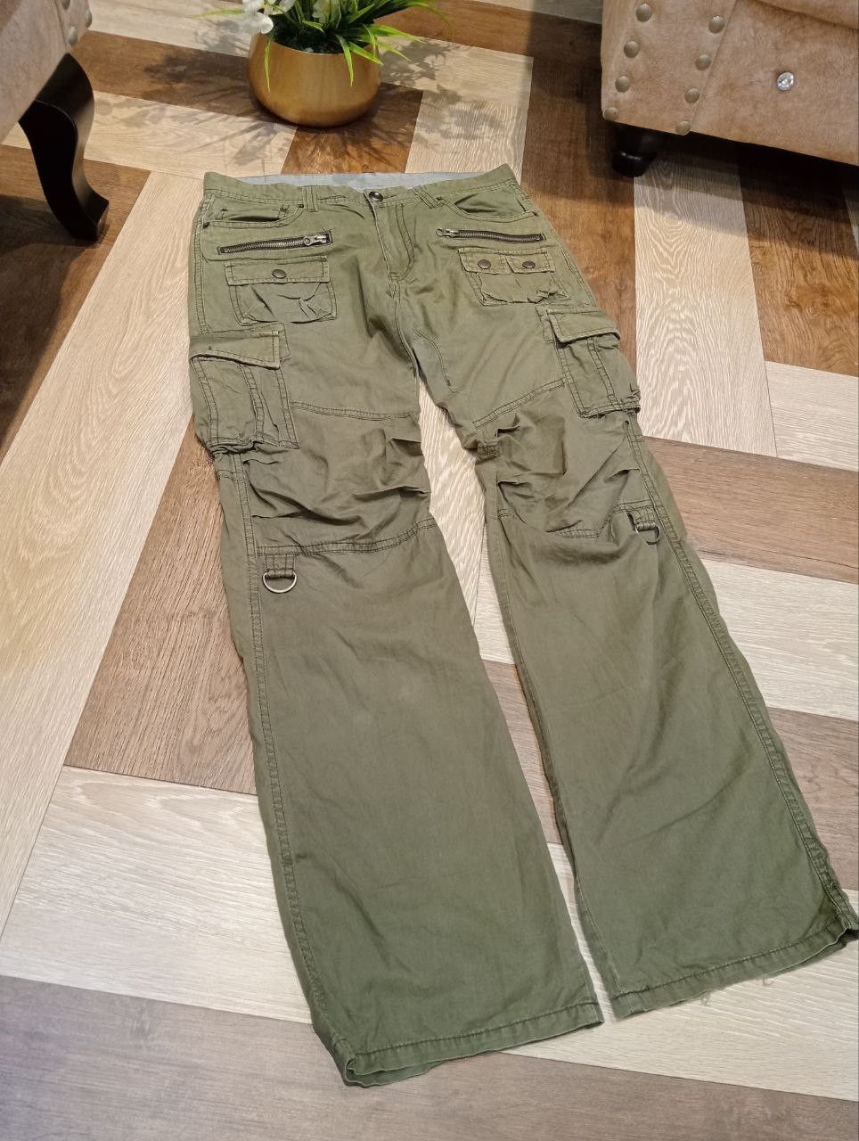 Japanese Brand JAPANESE EDGE RUPERT MULTIPOCKET CARGO PANTS Size US 32 / EU 48 - 3 Thumbnail