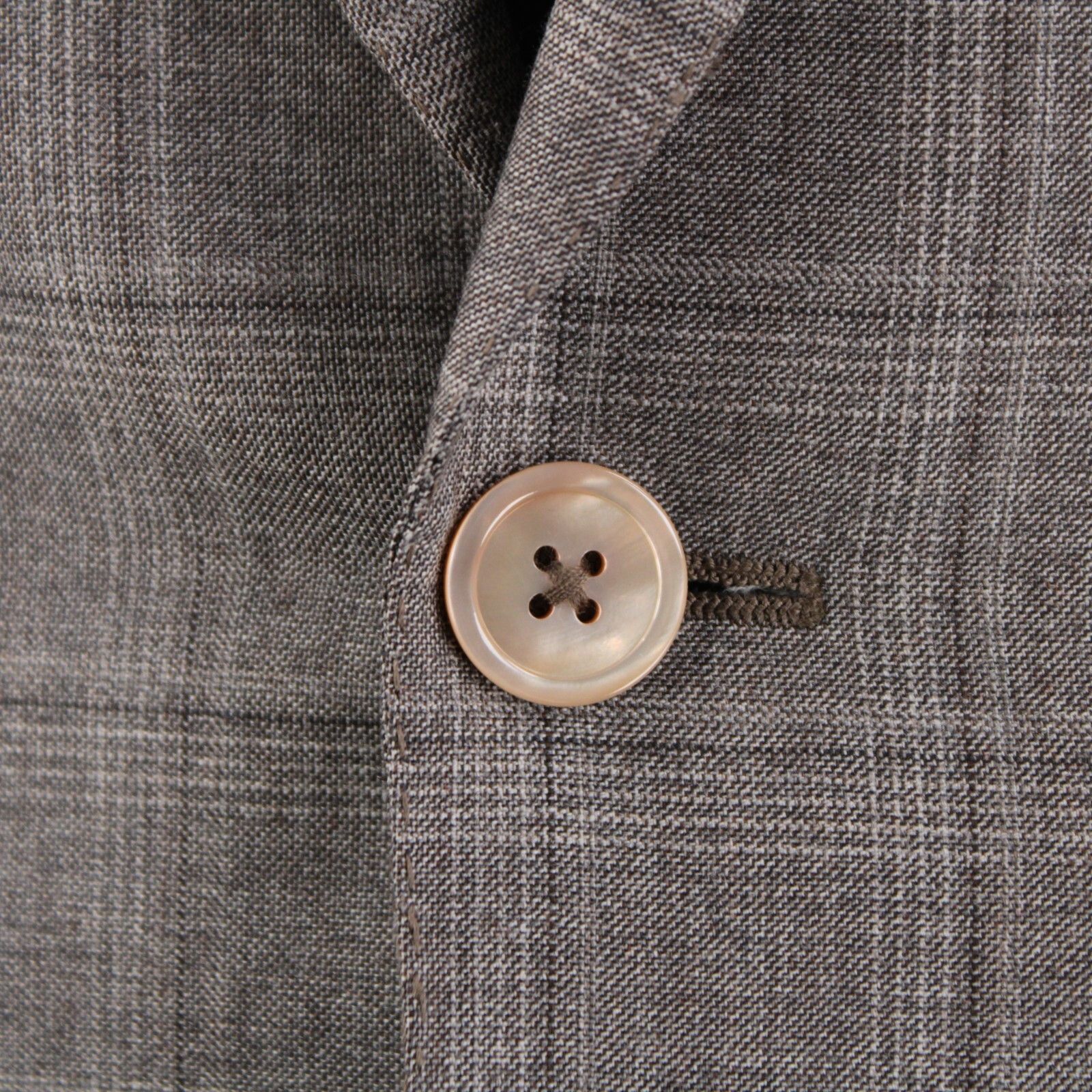 Isaia isaia Suit Size US 40 Regular in Brown Size 40R - 2 Thumbnail