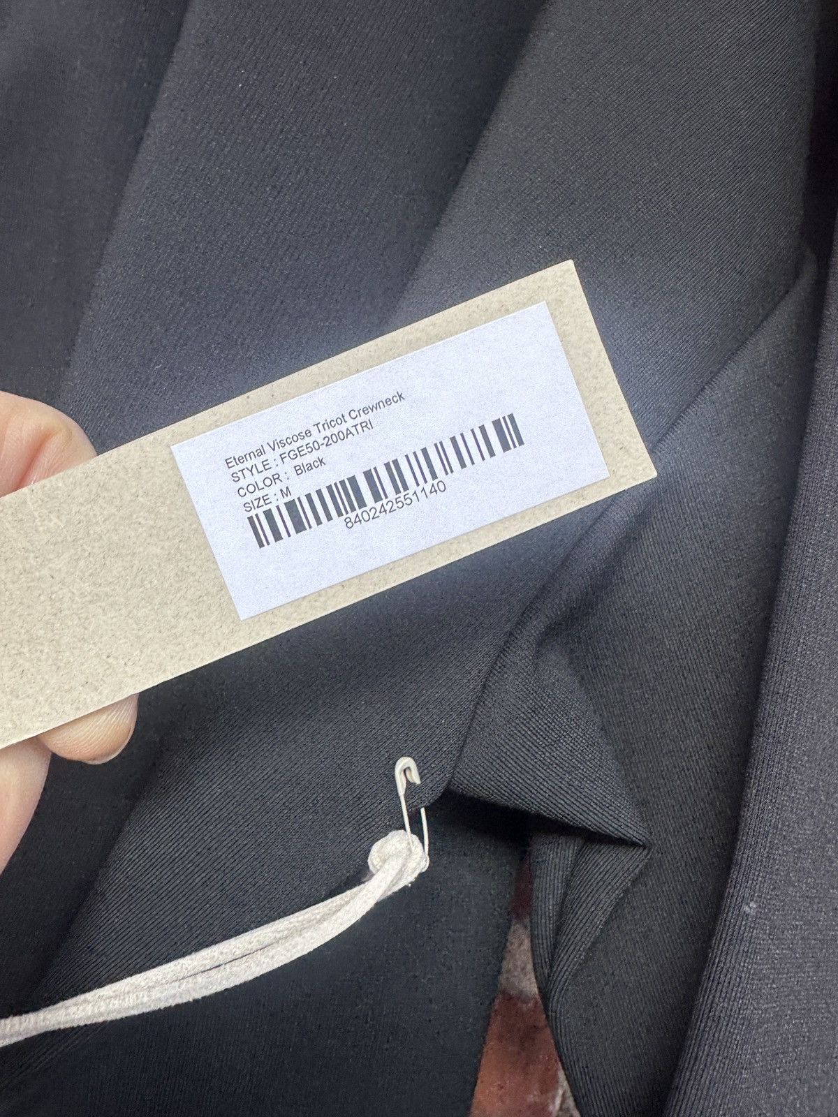 Fear of God Fear of god eternal viscose tricot crewneck Size US M / EU 48-50 / 2 - 6 Thumbnail