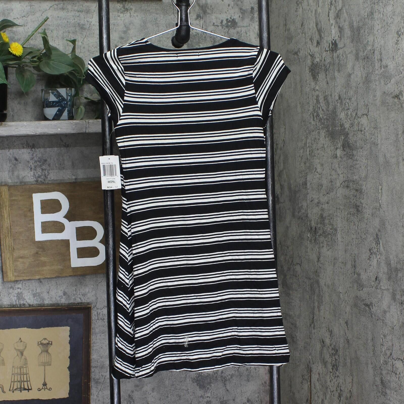 Other Nwt Unedited By Teeze Me A-line Dress Black / White Xxs Size XXS / US 00 / IT 34 - 2 Thumbnail