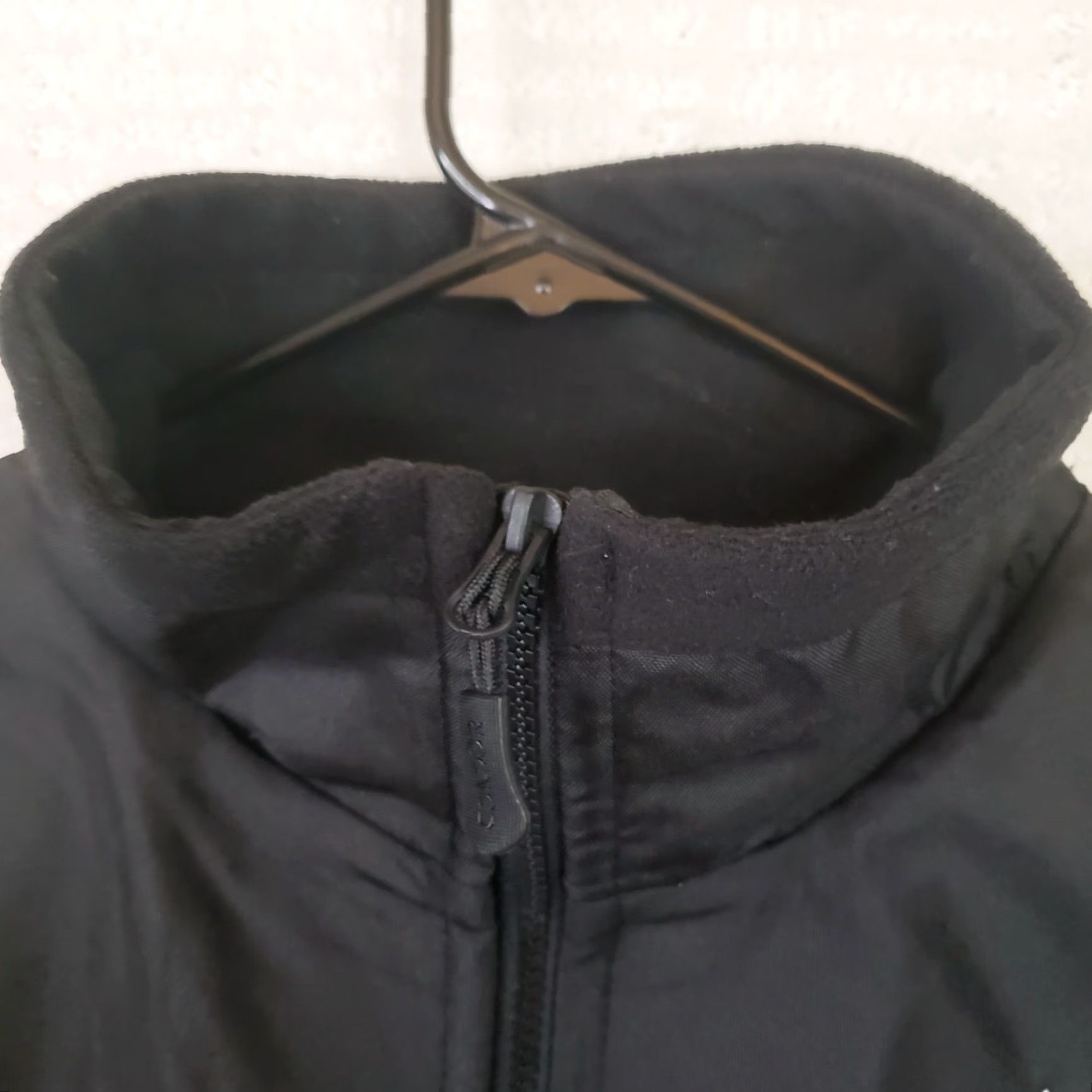 Vintage Condor Alpha Micro Fleece Jacket XL Black Military Jacket Mens Stand-Up Collar Zip Full Zip Patches Chest Logo Size US XL / EU 56 / 4 - 5 Thumbnail