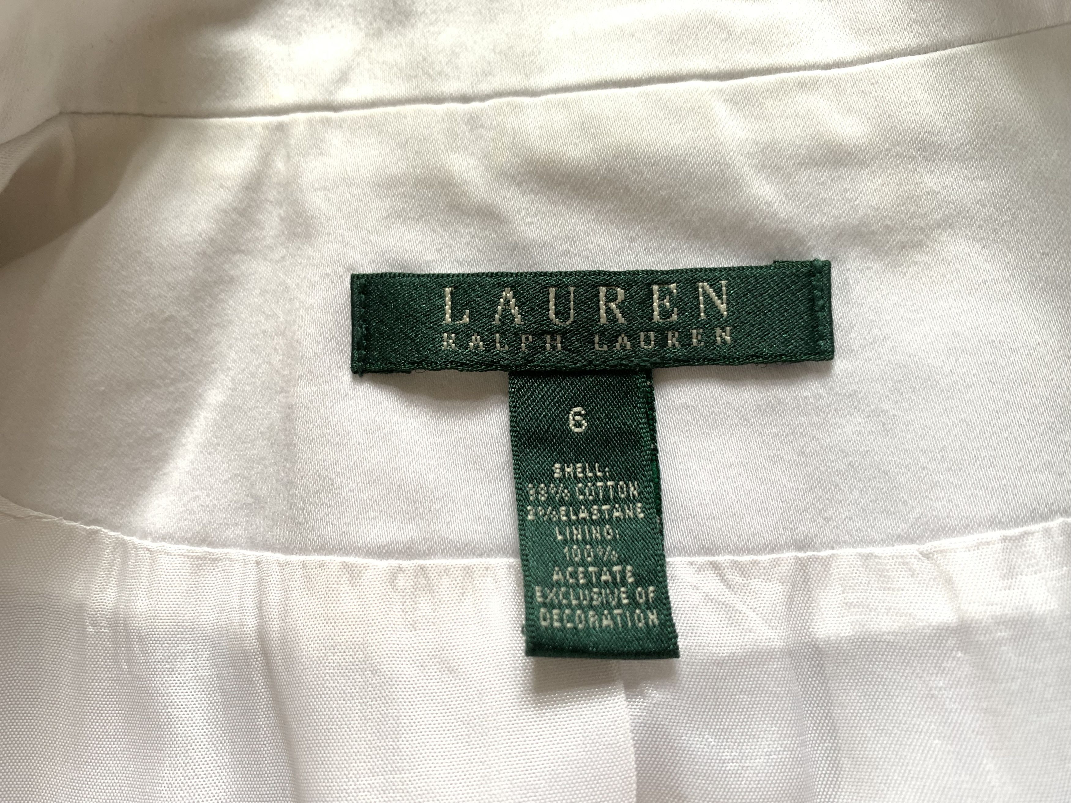 Lauren Ralph Lauren Lauren Ralph Lauren White Women's Blazer Jacket Size S / US 4 / IT 40 - 9 Thumbnail