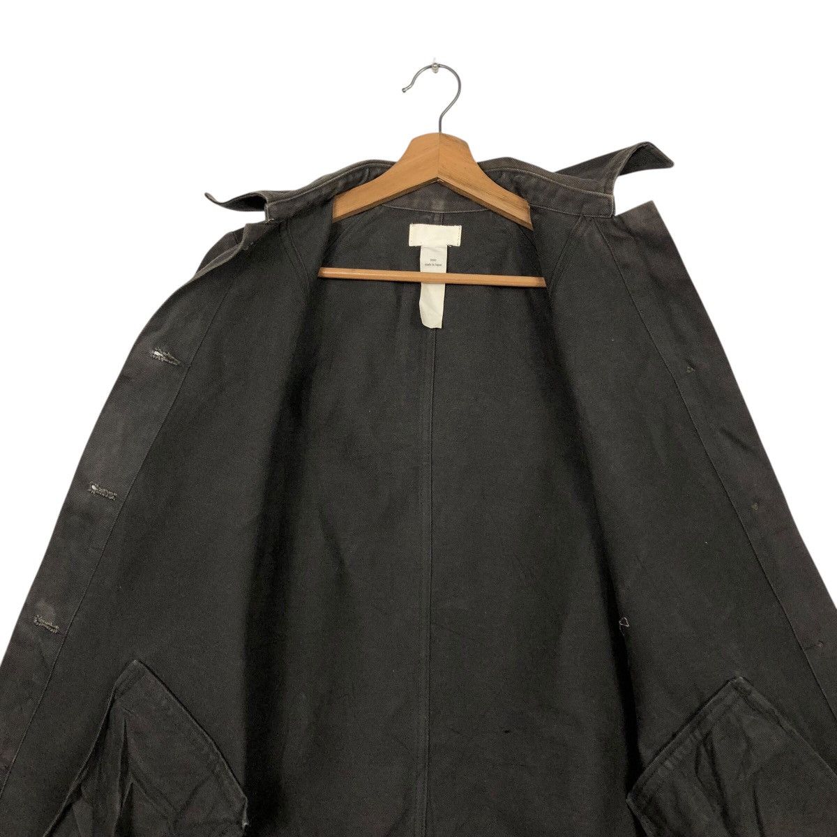 Japanese Brand 📌Vintage Long Jacket Chore Duck Canvas 0000 Made in Japan Size M / US 6-8 / IT 42-44 - 16 Thumbnail