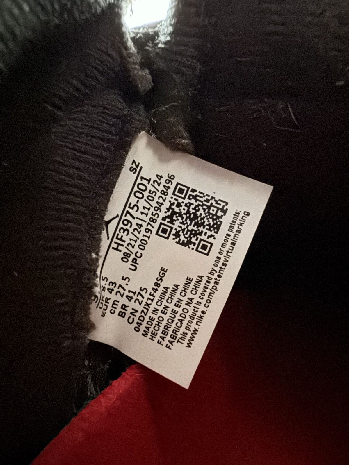 Jordan Brand Jordan 5 black metallic Size US 9.5 / EU 42-43 - 13 Thumbnail