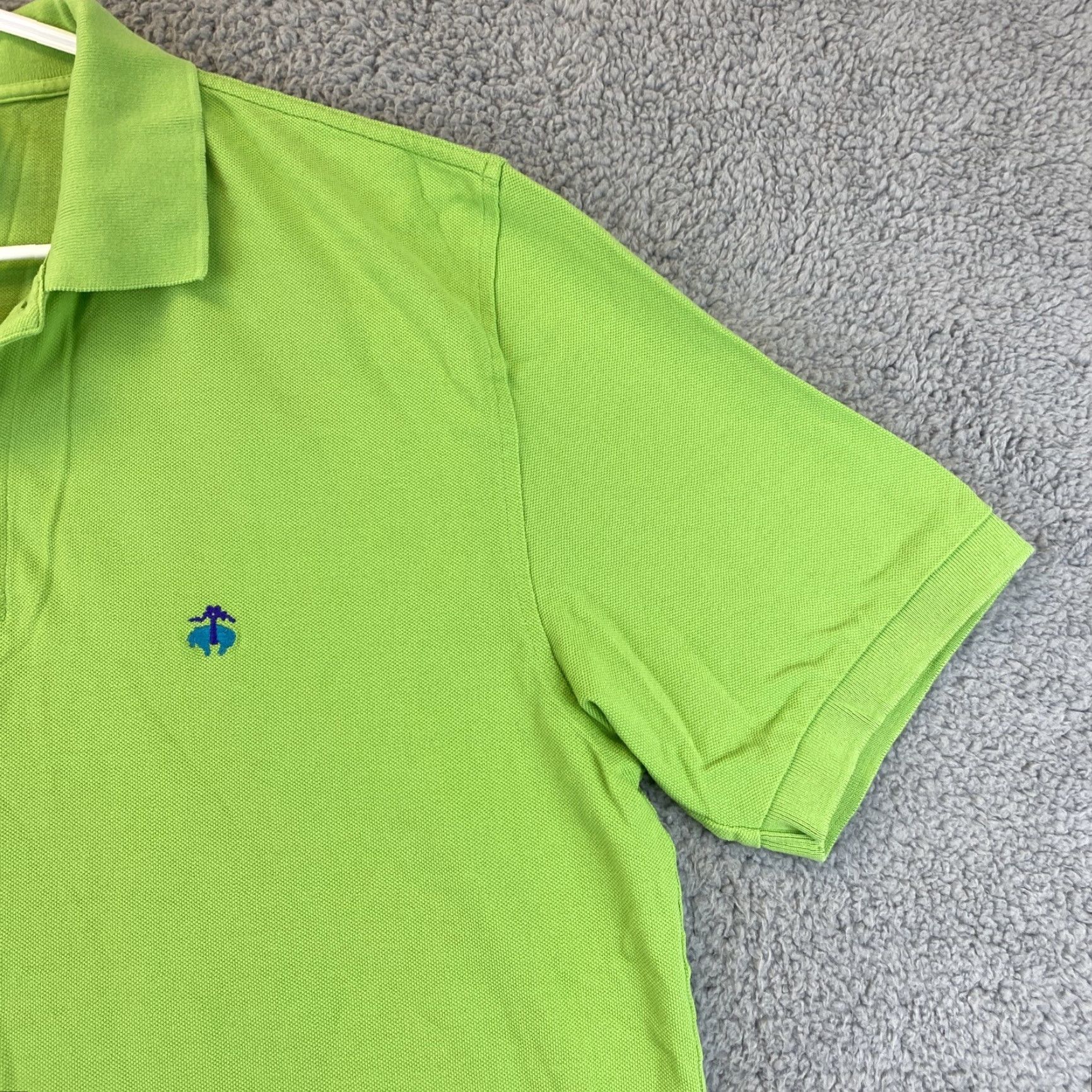 Brooks Brothers VINTAGE Brooks Brothers Polo Shirt Green Short Sleeve L Men Golf 43-19 Slimming Cotton Accessories? Size US L / EU 52-54 / 3 - 3 Thumbnail