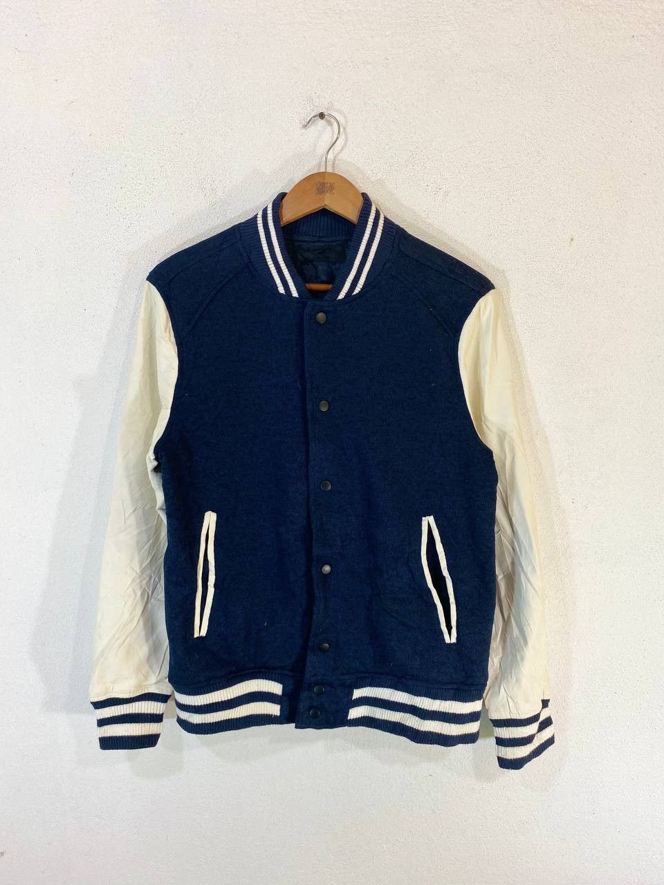Japanese Brand japanese brands varsity jacket leather sleeves Size US M / EU 48-50 / 2 - 1 Thumbnail