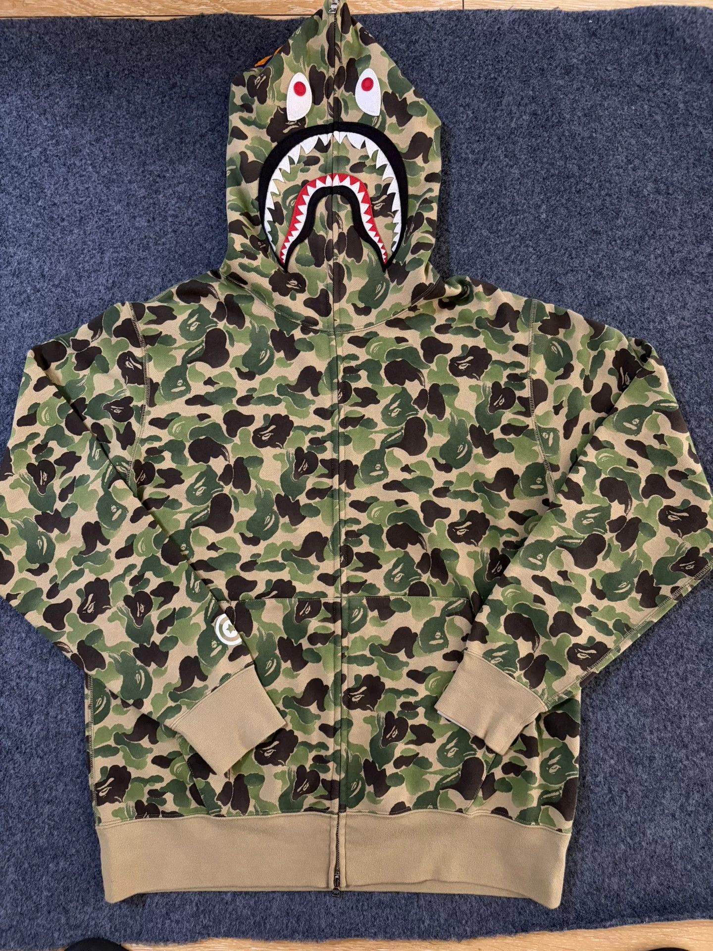 Bape Bape X Multi Shark Sweatshirt Pullover Size US XXL / EU 58 / 5 - 1 Thumbnail