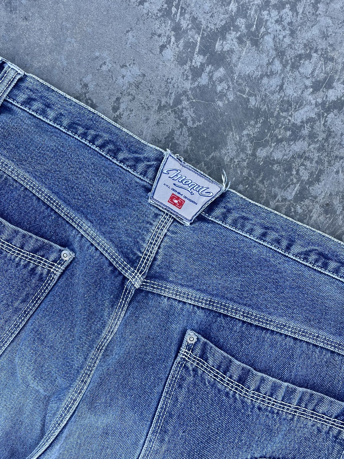 Vintage Crazy Denim Carpenter Y2k JNCO Style Rap Sk8 Hip Hop Pants Size US 36 / EU 52 - 5 Thumbnail