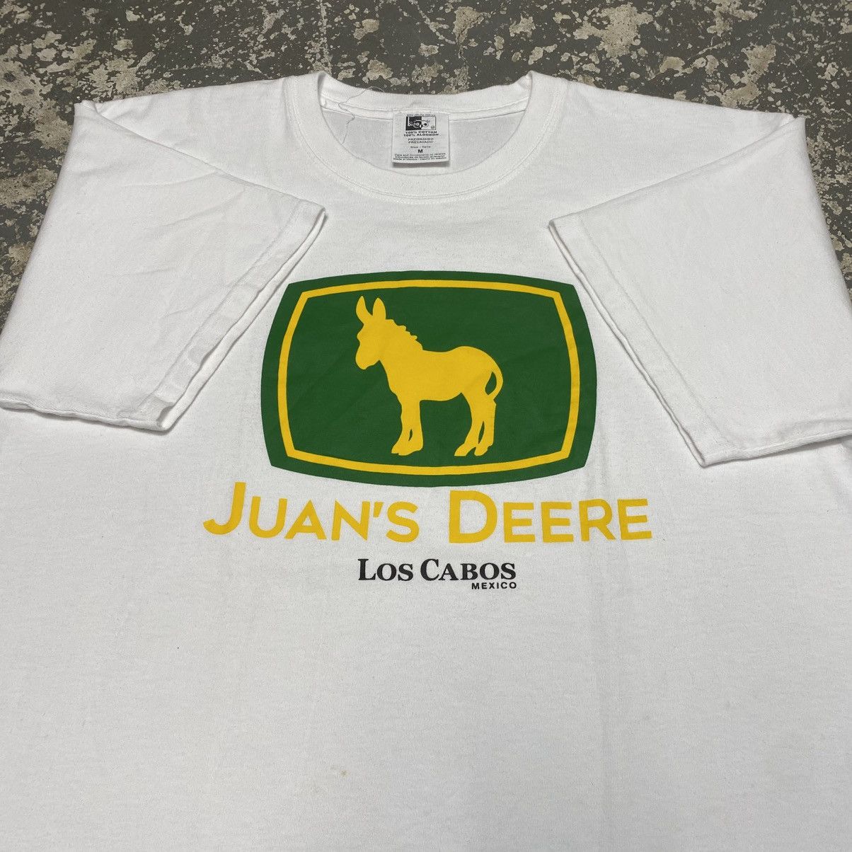 Japanese Brand × Vintage Vintage Juan’s Deer John Deer Parody Funny Tshirt Size US M / EU 48-50 / 2 - 3 Thumbnail