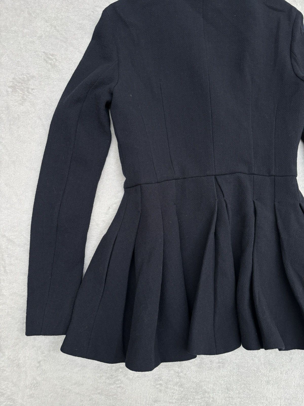 Dior Resort 2016 Dior by Raf Simons Pleated Peplum Jacket Size M / US 6-8 / IT 42-44 - 11 Thumbnail