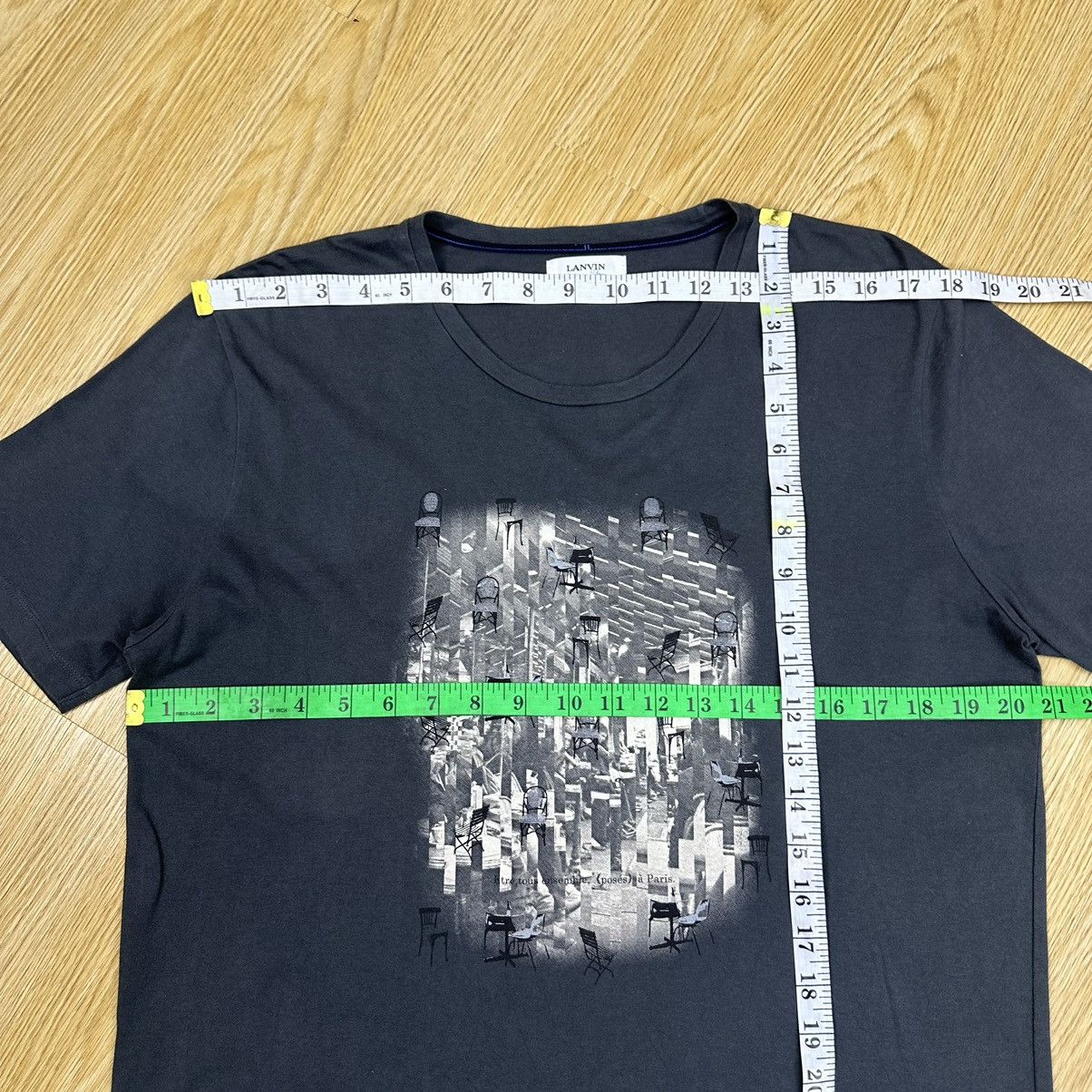 Lanvin Lanvin Paris Town View Tshirt A719 Size US M / EU 48-50 / 2 - 6 Thumbnail
