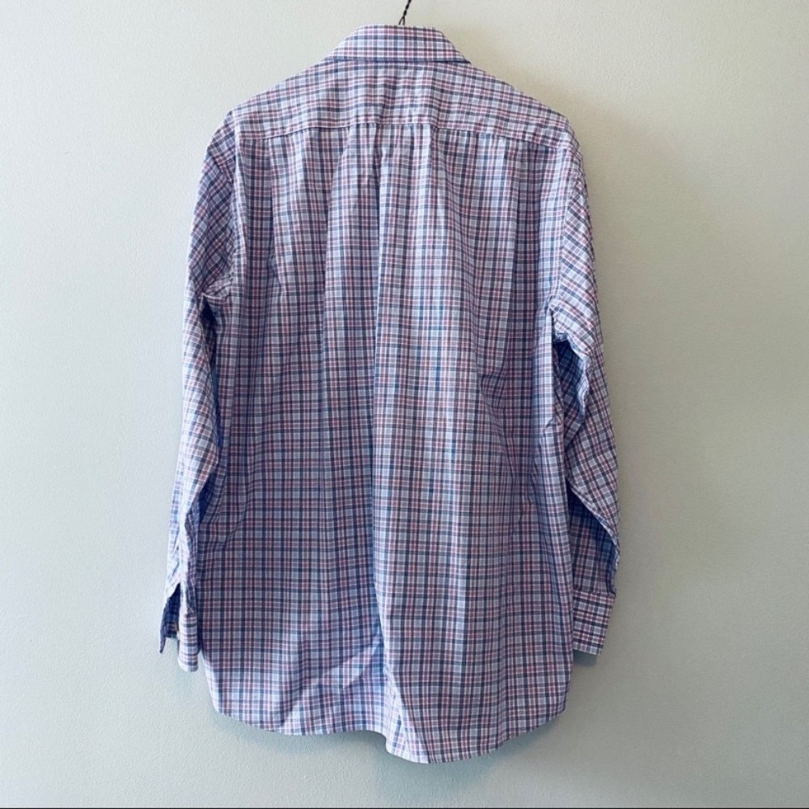 Tommy Hilfiger Tommy Hilfiger purple plaid button down Size US M / EU 48-50 / 2 - 2 Thumbnail