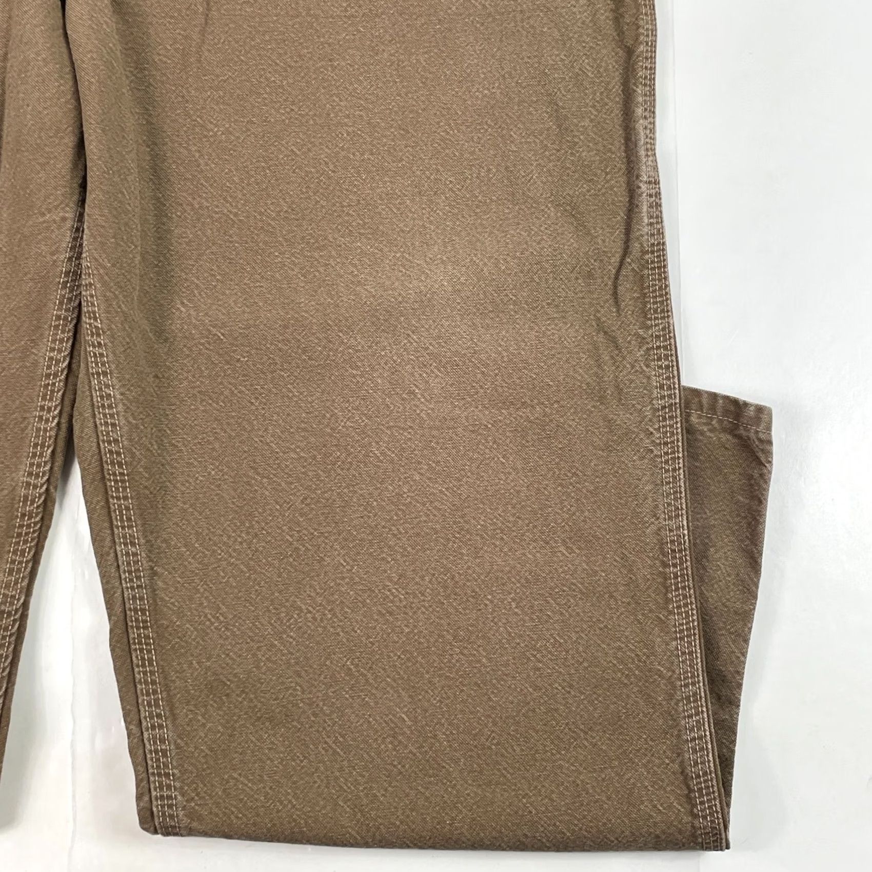 Carhartt Carhartt Pants Men 46 Brown FR Workwear Canvas Comfortable Work Attire Size US 30 / EU 46 - 4 Thumbnail