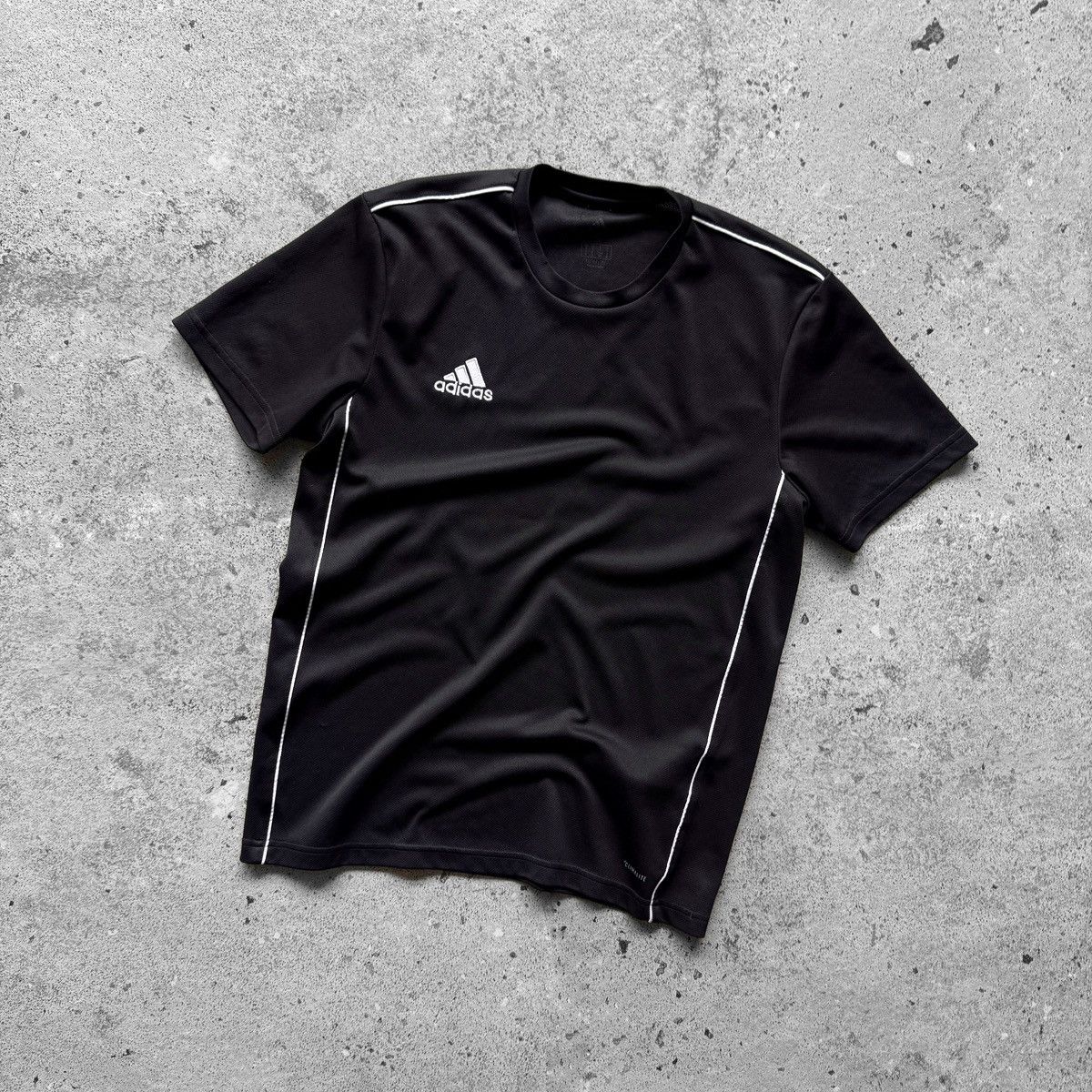 Adidas Adidas Mens Black Short Sleeve Climalite T-Shirt Jersey Size US S / EU 44-46 / 1 - 1 Thumbnail