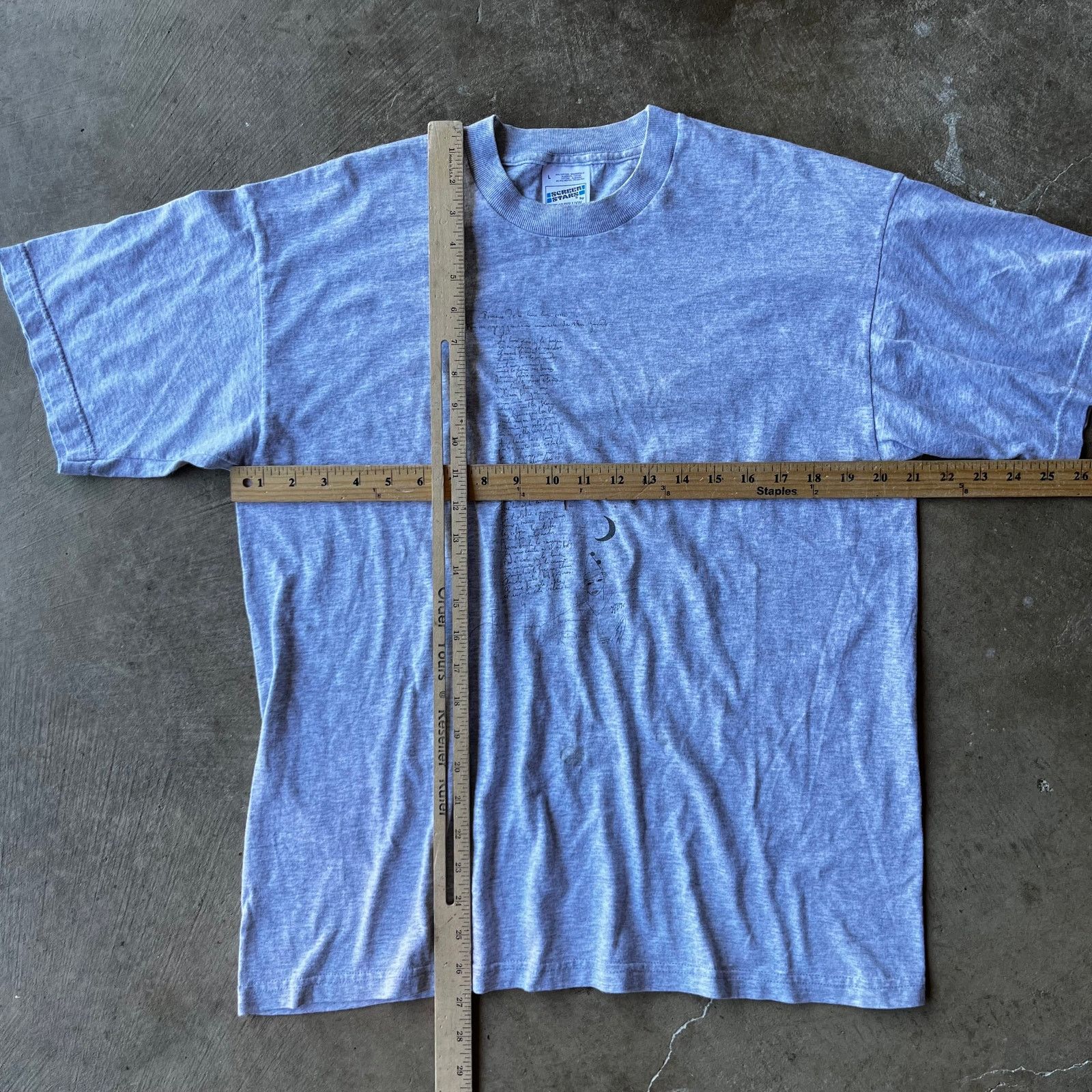Vintage VINTAGE ROMANCE DE LA LUNA FEDERICO GAARCIA LORCA SHIRT LRG Size US L / EU 52-54 / 3 - 4 Thumbnail